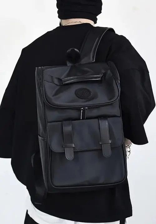 Japanese Brand Streetwear military waterproof grunge backpack bag y2k Size ONE SIZE - 2 Thumbnail