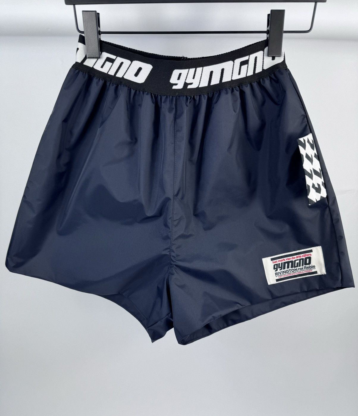 RRR-123 CESAR’S WIDE LEG LOGO SHORTS Size US 30 / EU 46 - 1 Thumbnail
