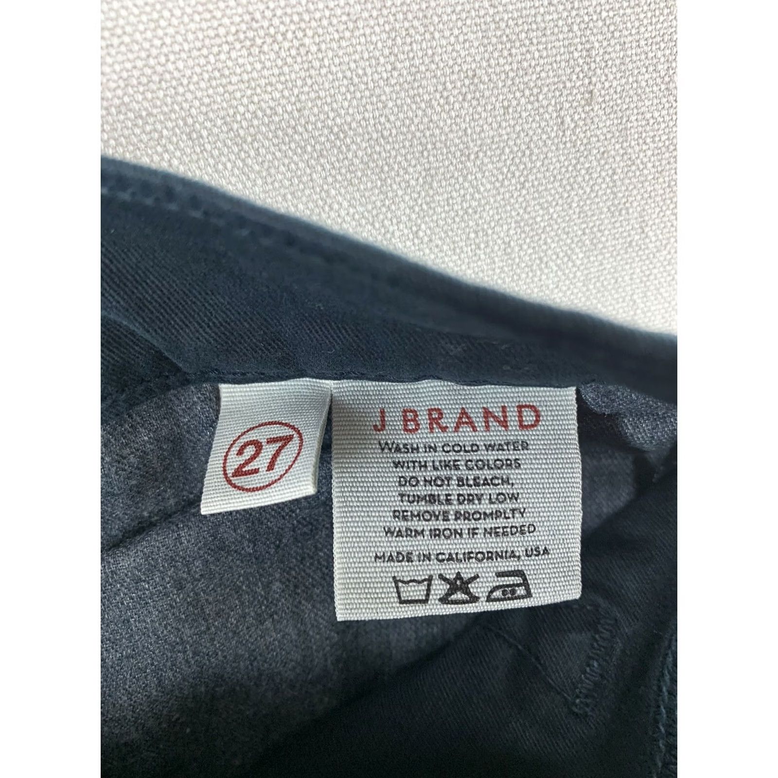 J Brand J Brand Skinny Jeans WOMENS Size 27 Navy Blue Two Tone Pants Size 27" / US 4 / IT 40 - 8 Thumbnail