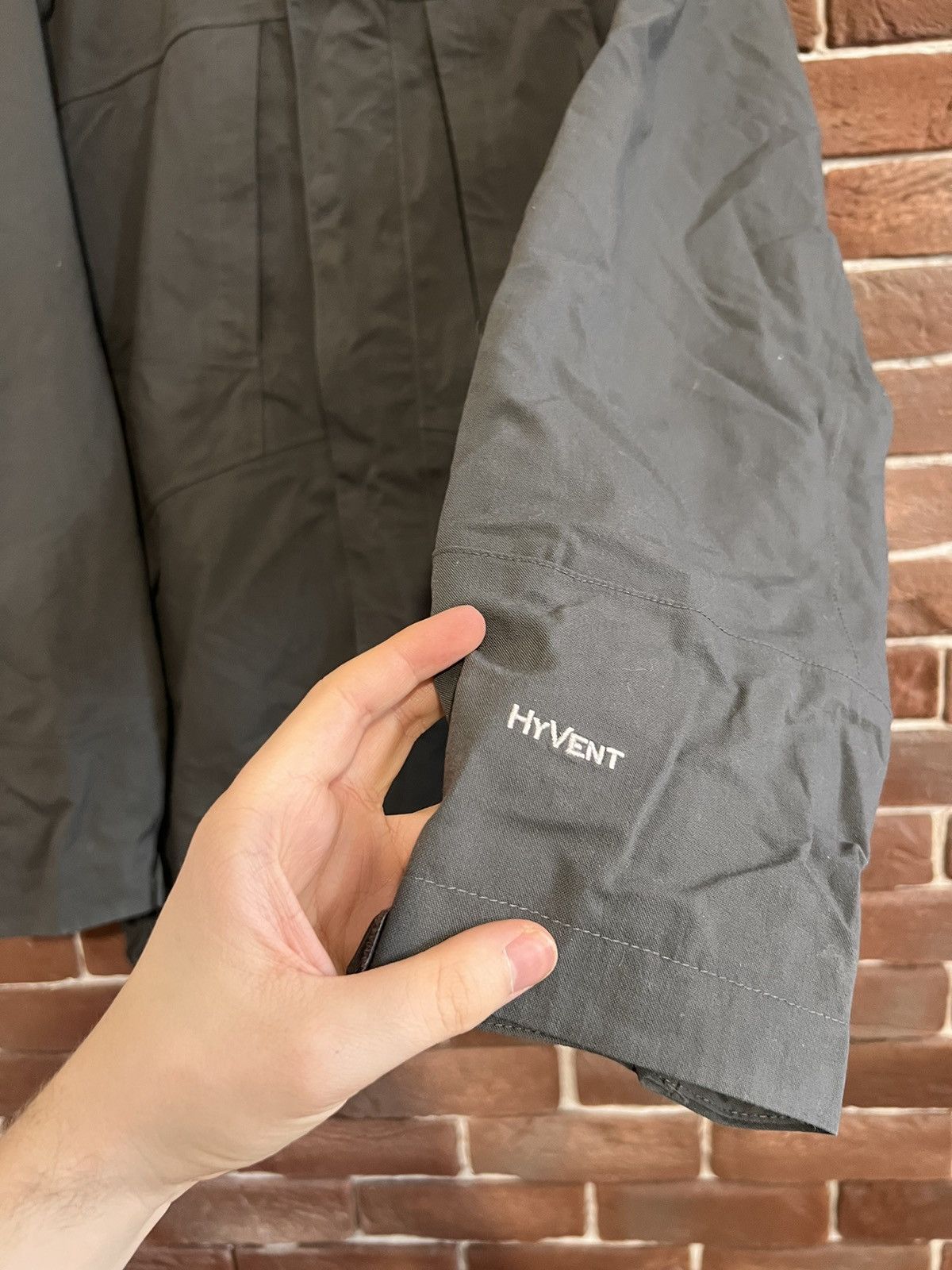 The North Face Rare The North Face TNF Hyvent Jacket Grey Vintage Outdoor Size US M / EU 48-50 / 2 - 5 Thumbnail