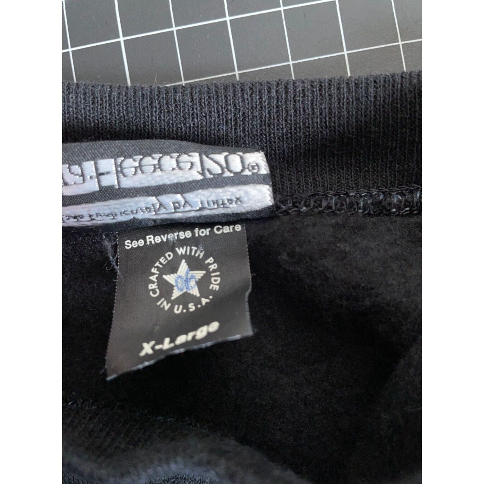 Tultex VINTAGE Tultex Sweatshirt Women’s Medium Crewneck Raglan Sleeve 80s 90s Floral Black Pullover Size M / US 6-8 / IT 42-44 - 5 Thumbnail