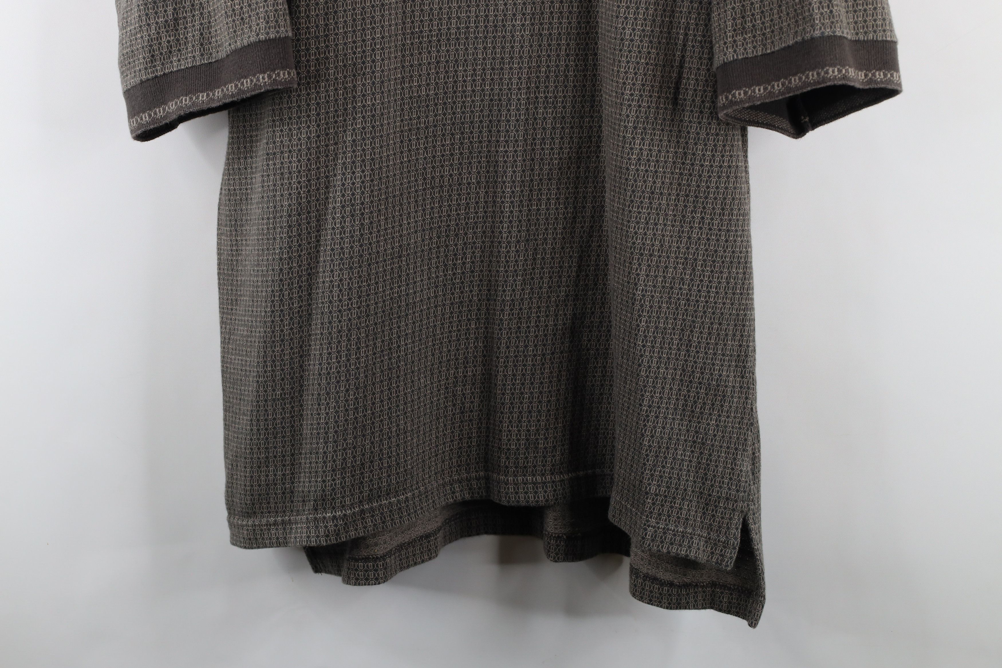 Vintage Vintage 90s Streetwear Geometric Collared Golf Polo Shirt Size US XL / EU 56 / 4 - 3 Thumbnail