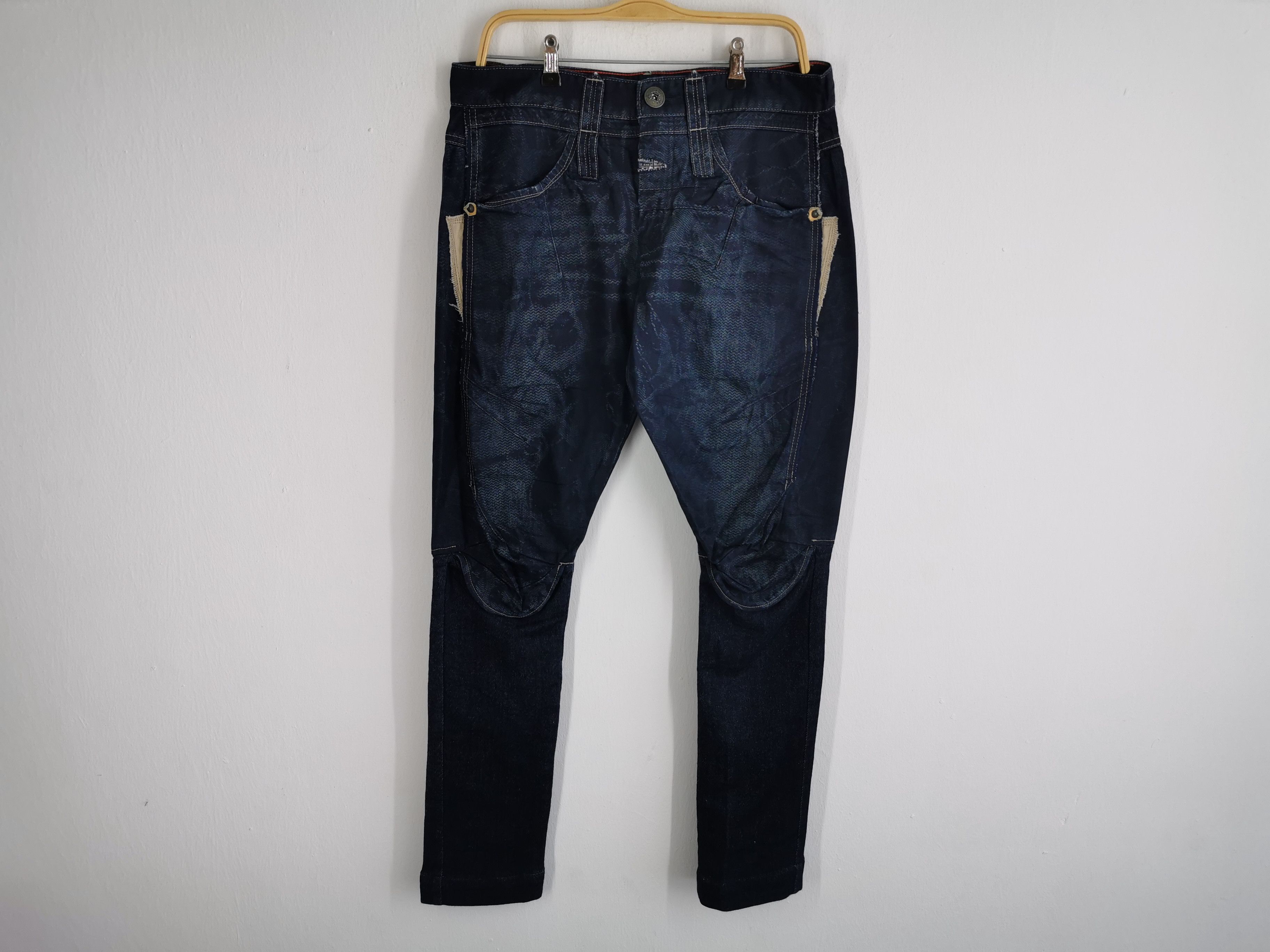 Marithe + Francois Girbaud Marithe Francois Girbaud Y2k Denim Jeans Size M Waist 33 Size US 33 - 2 Thumbnail