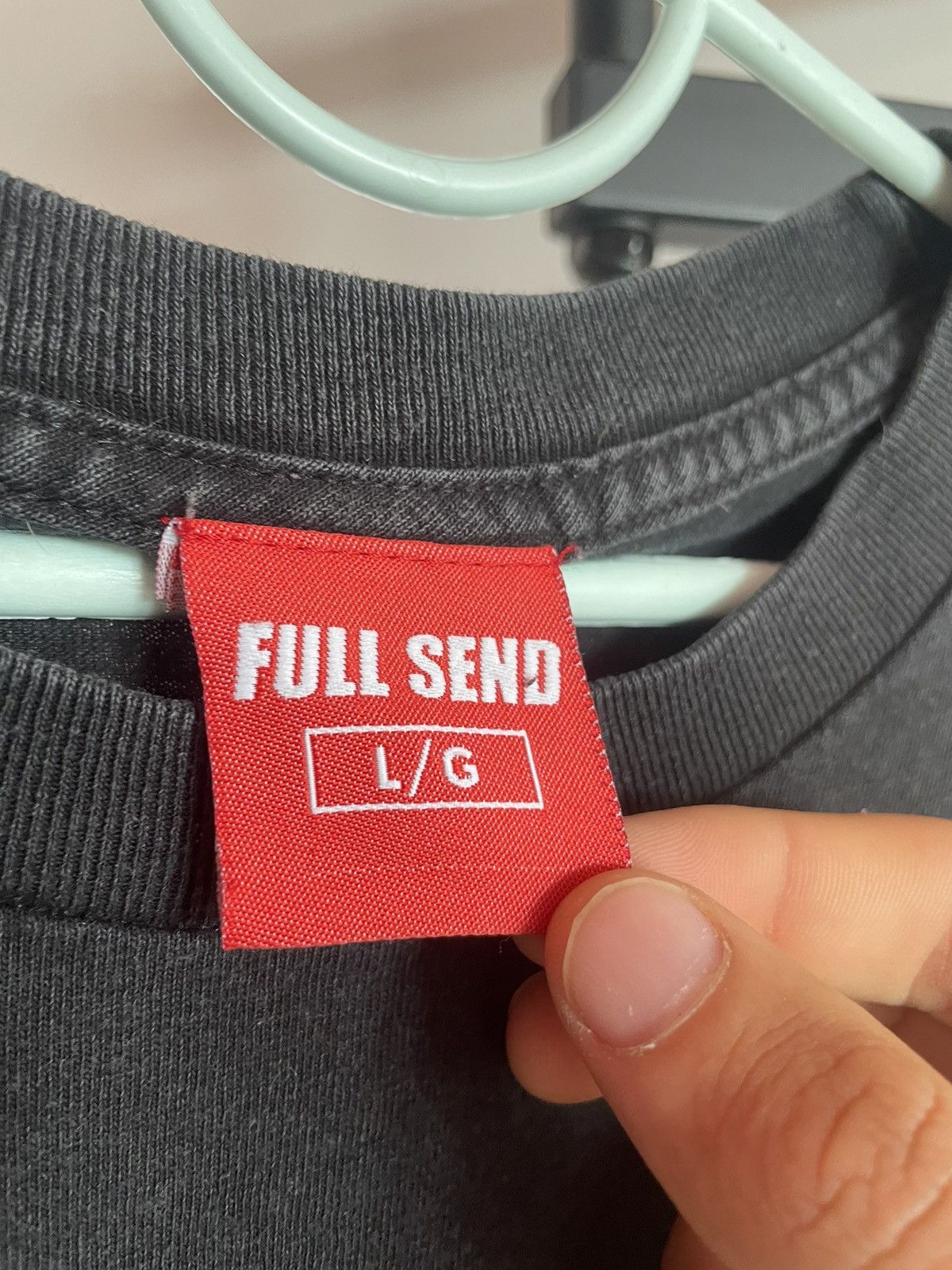 Full Send Vintage Full Send Flames Tee Y2K Streetwear Black T-Shirt Size US L / EU 52-54 / 3 - 8 Thumbnail