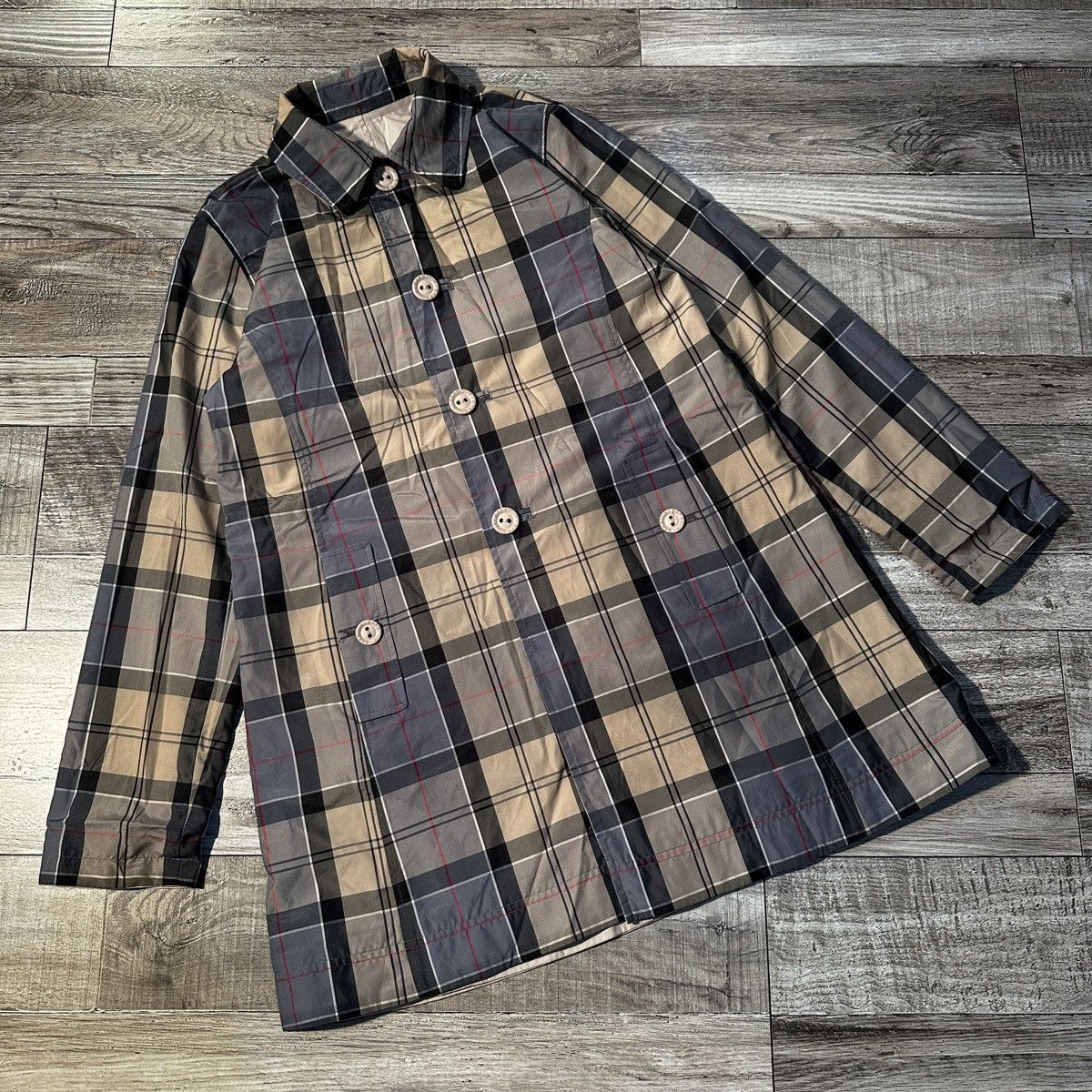 Barbour reversible derby sales mac