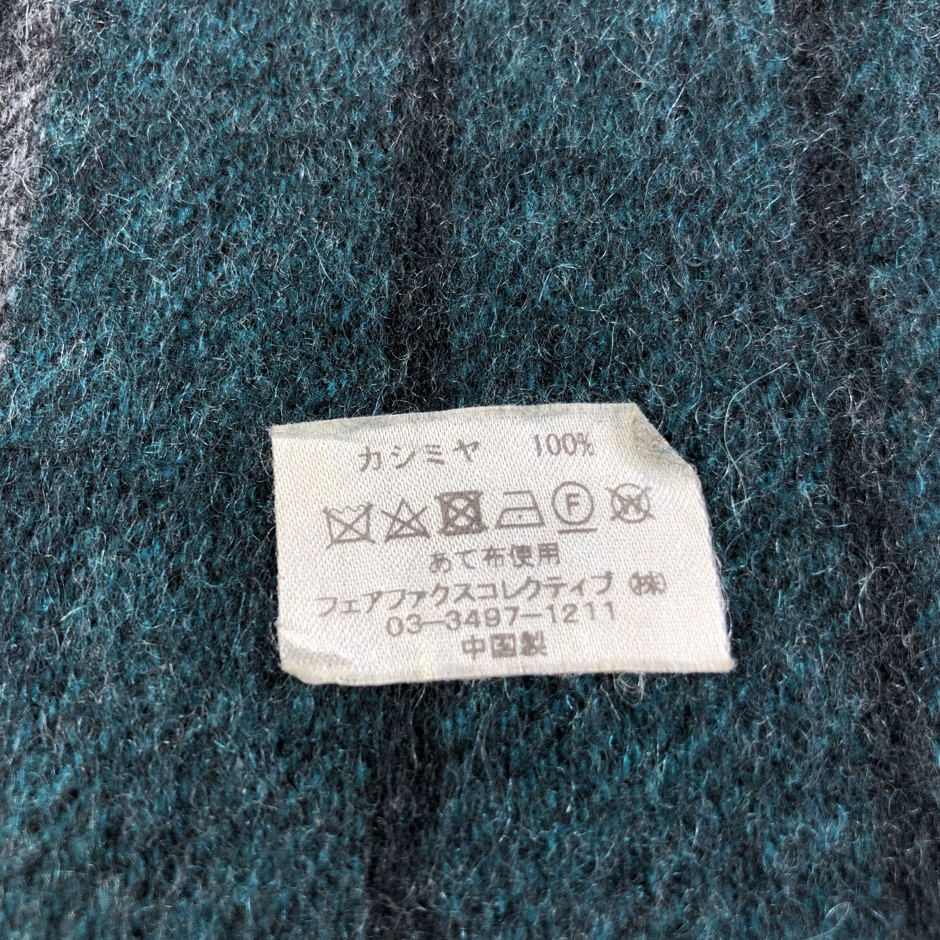 424 Fairfax Cashmere Scarf Muffler Neckwear V2795 Size ONE SIZE - 5 Thumbnail