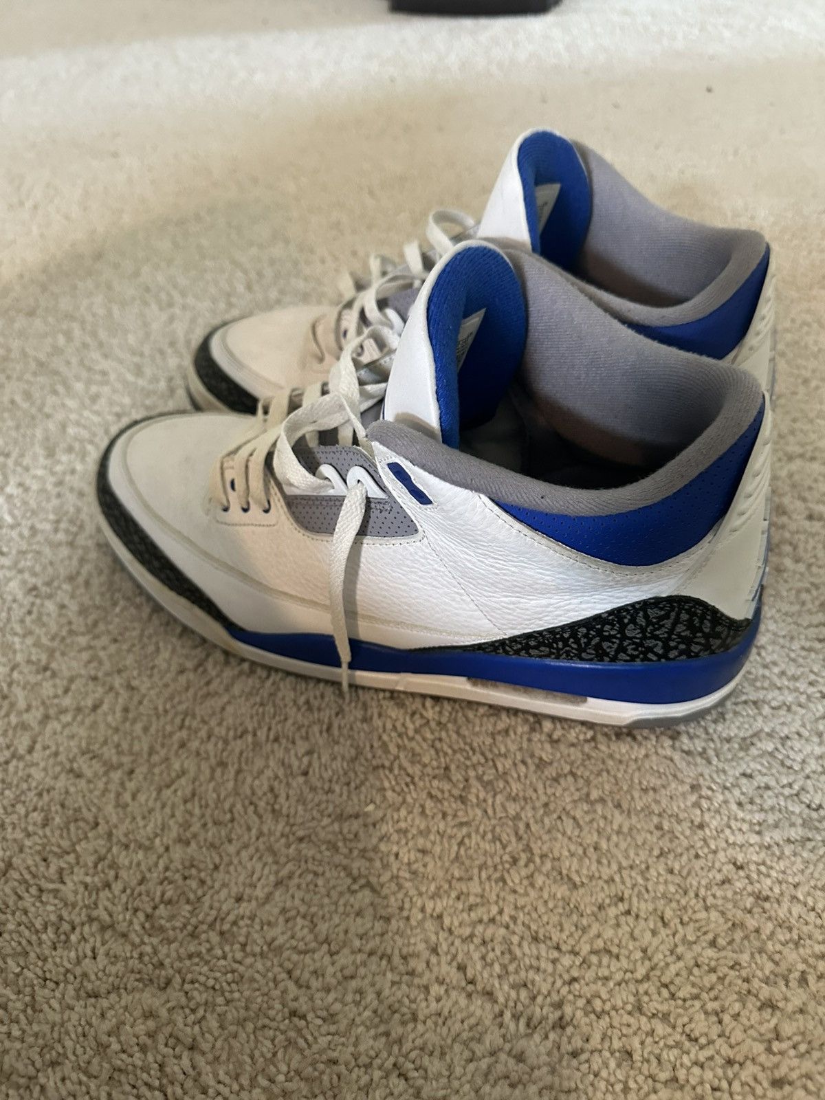 Jordan Brand Jordan 3 racer blue Size US 13 / EU 46 - 4 Thumbnail