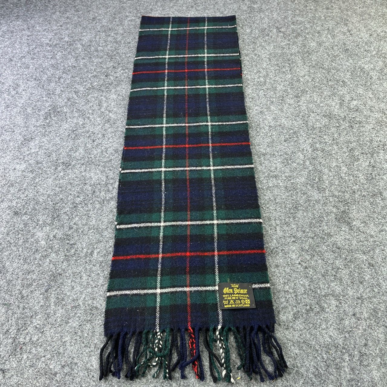 Vintage Glen Prince Scarf / Muffler / Neckwear T578 Size ONE SIZE - 2 Thumbnail