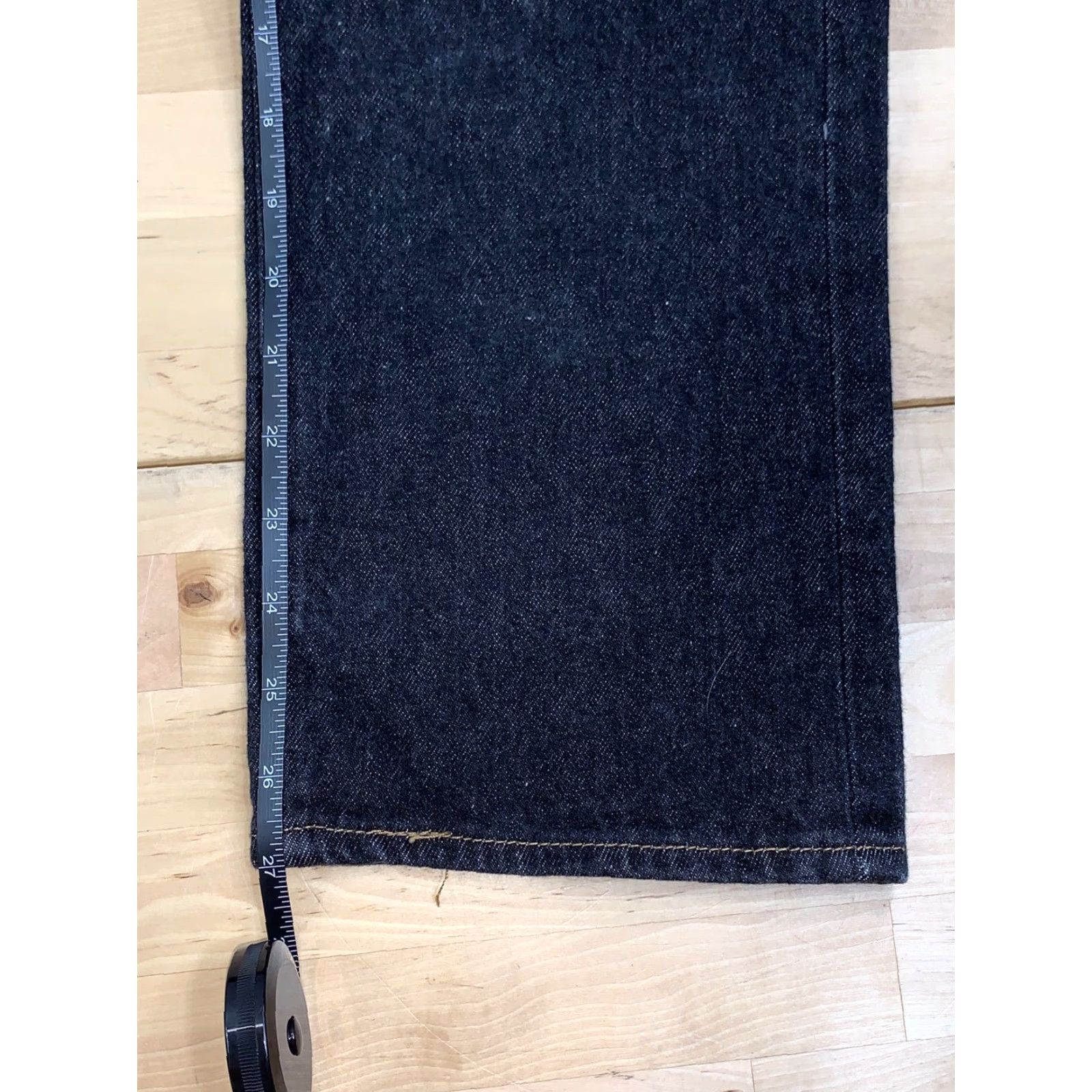 Levi's Levi Men Denim Jeans Black 29x27 Casual #3929 Size US 29 - 5 Thumbnail