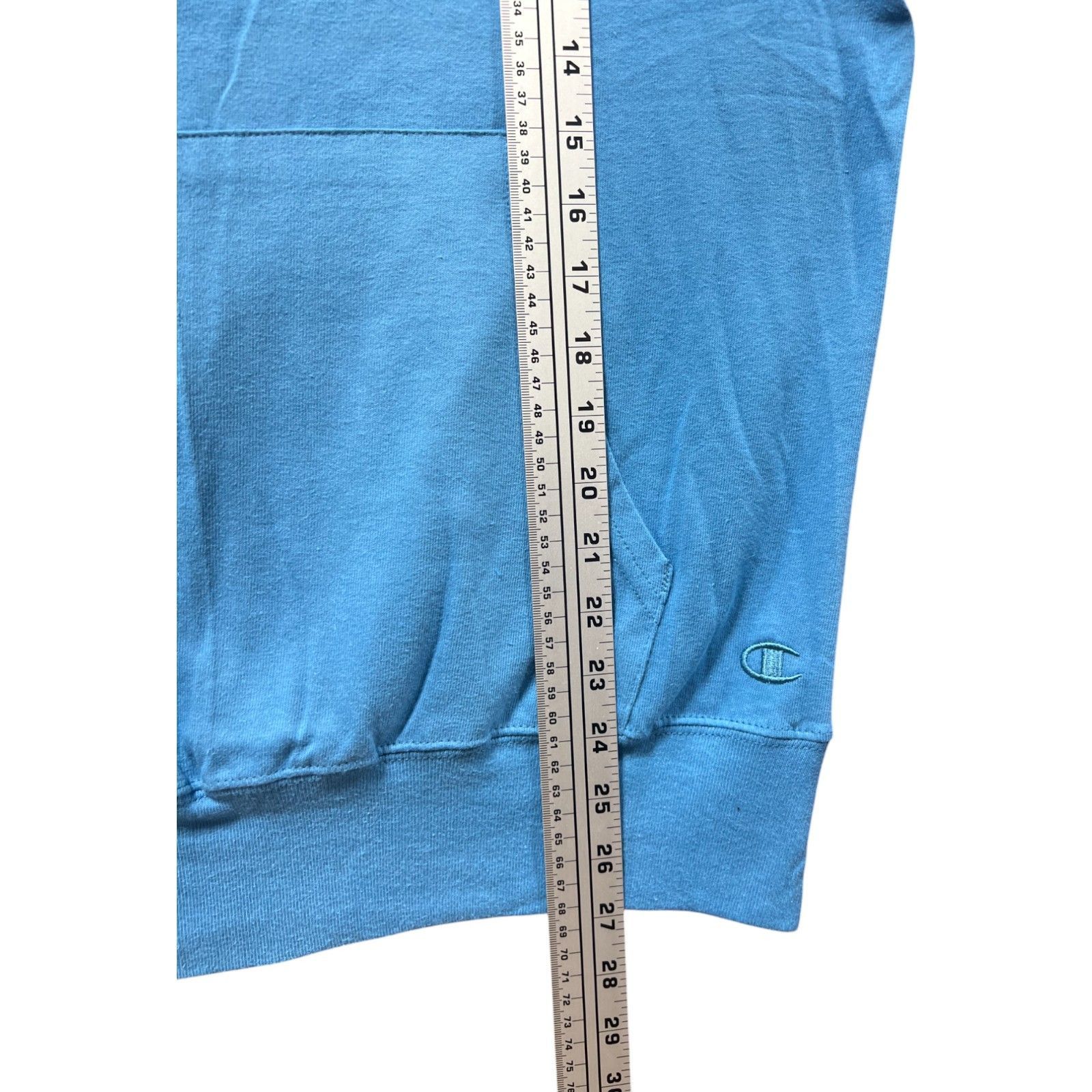 Champion Champion - Men's Sleeveless Hoodie - Light Blue - Small Size US S / EU 44-46 / 1 - 7 Thumbnail