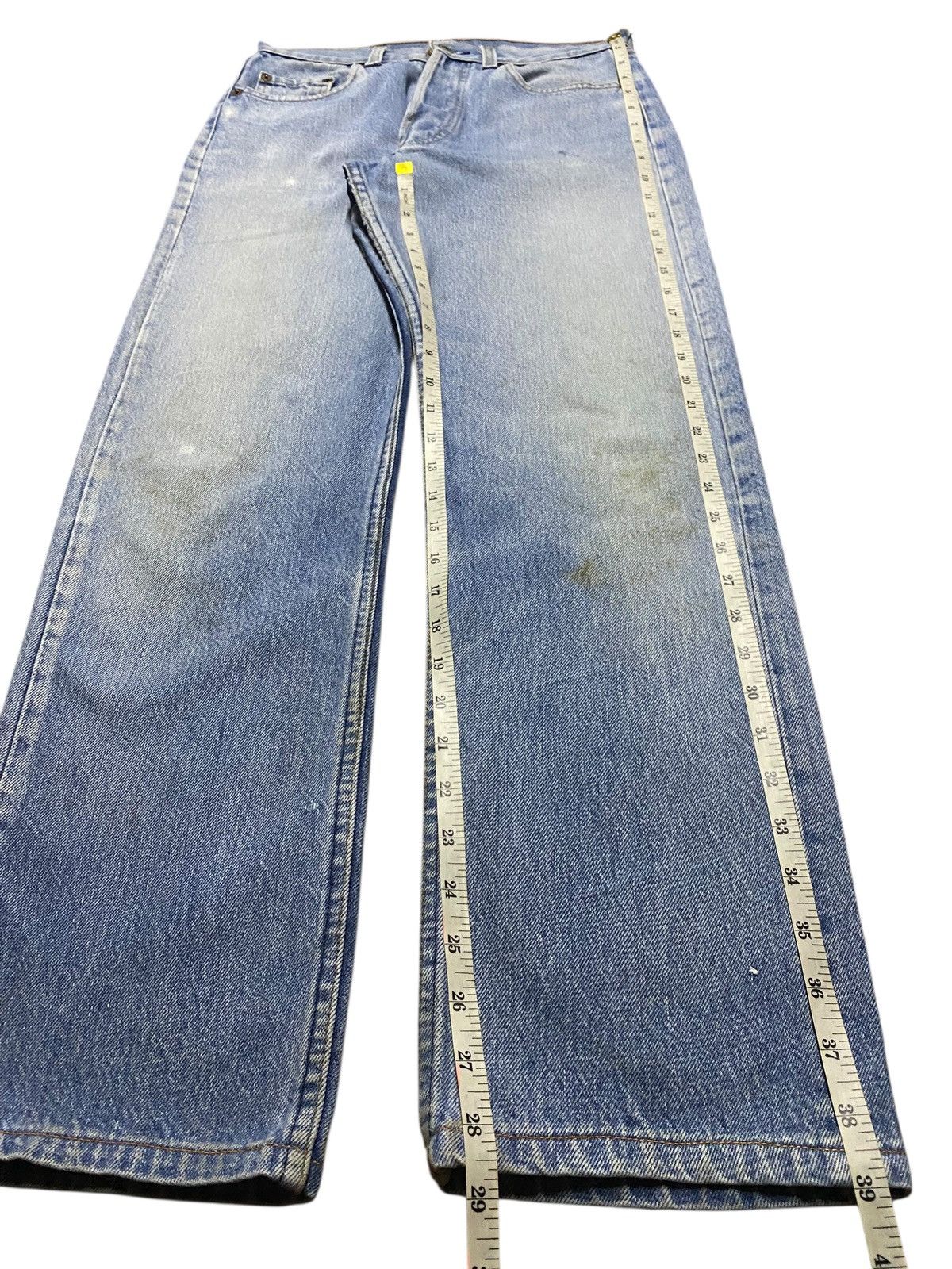 Levi's Vintage Levis 501 80s Blue Wash Loose Jeans Size US 29 - 10 Thumbnail