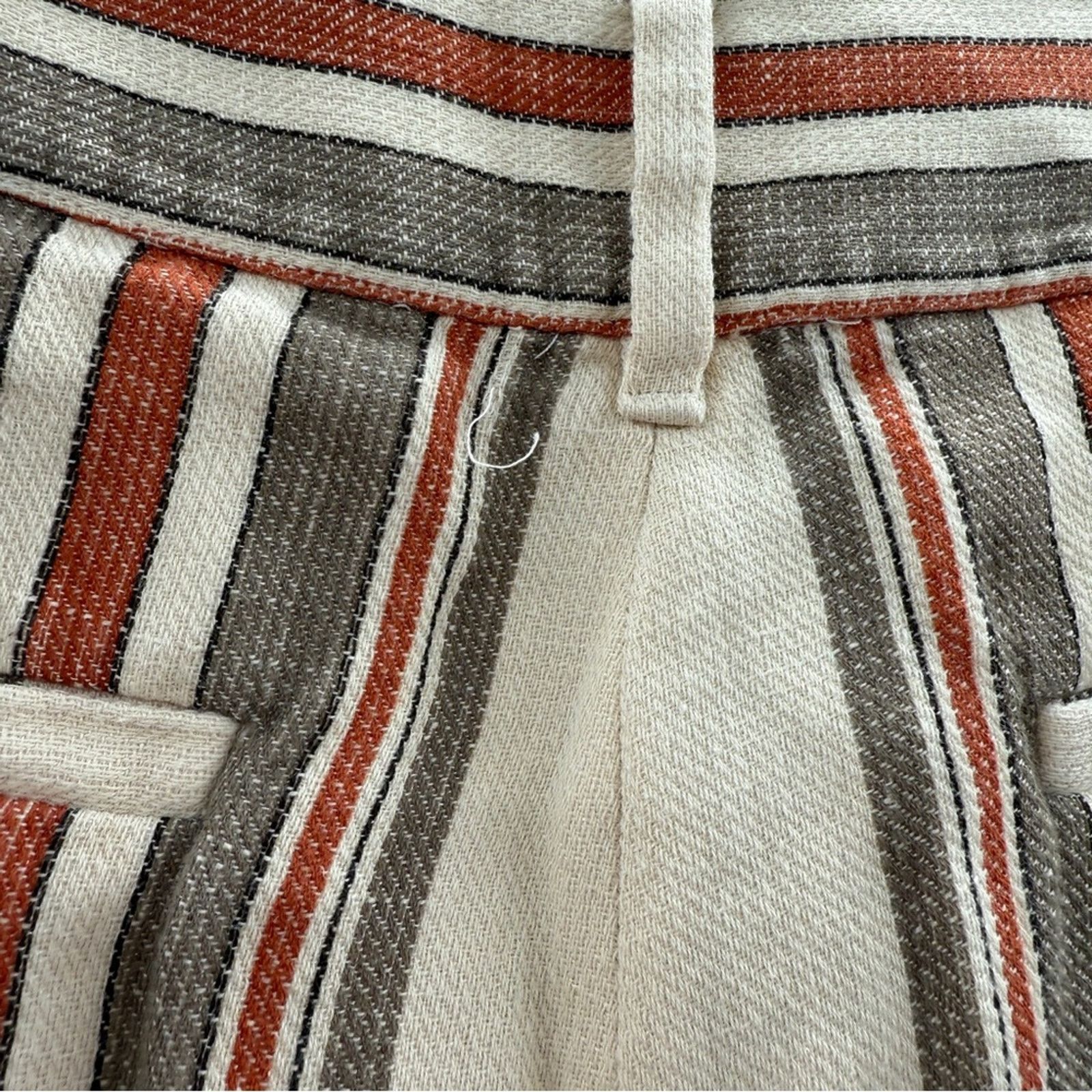 Rebecca Minkoff Rebecca Minkoff Molly Striped High Rise Straight Pants 6 Size 28" / US 6 / IT 42 - 10 Thumbnail