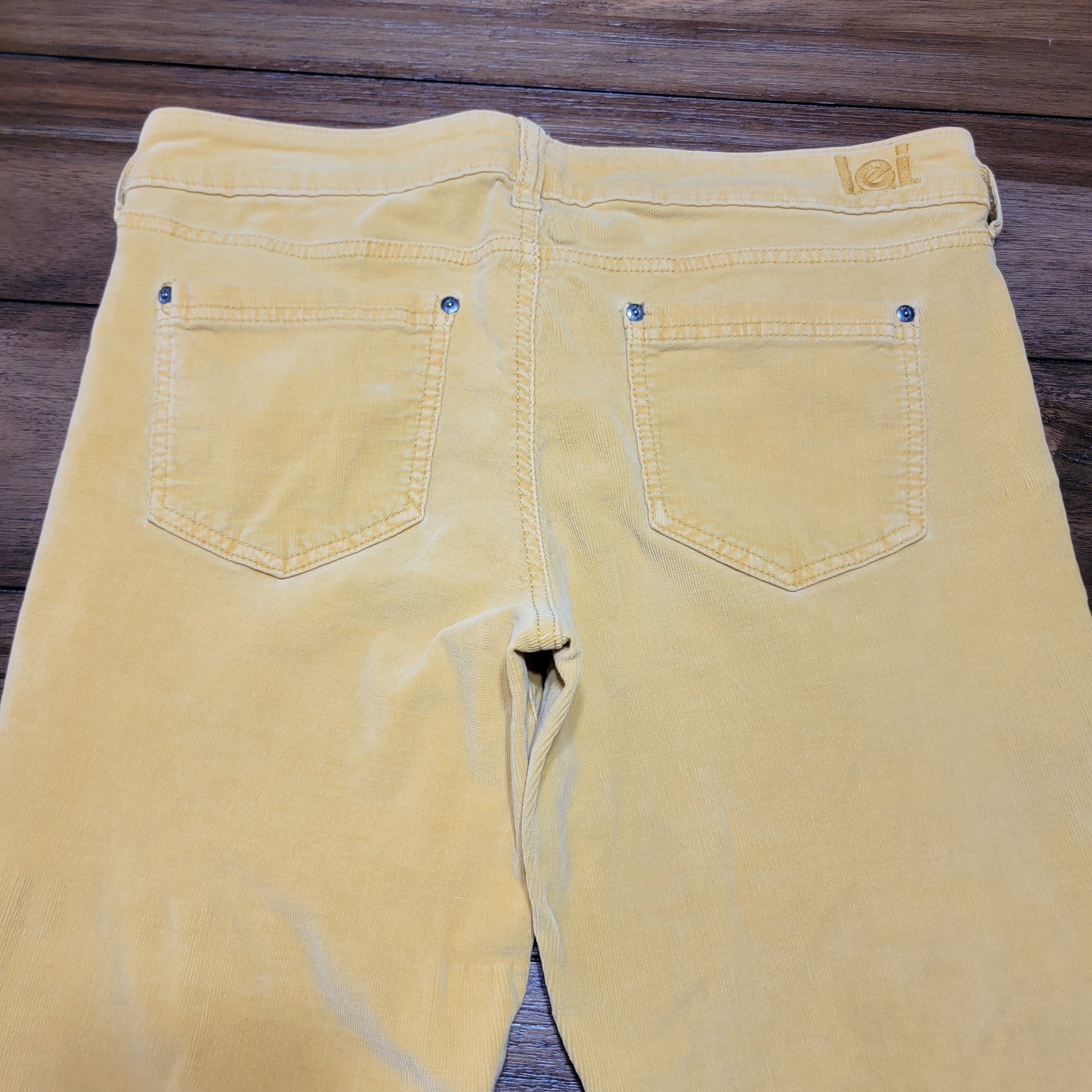 L.E.I. l.e.i. Ashley Lowrise Skinny Corduroys - Junior 11 Regular Size 34" / US 12 / IT 48 - 4 Thumbnail