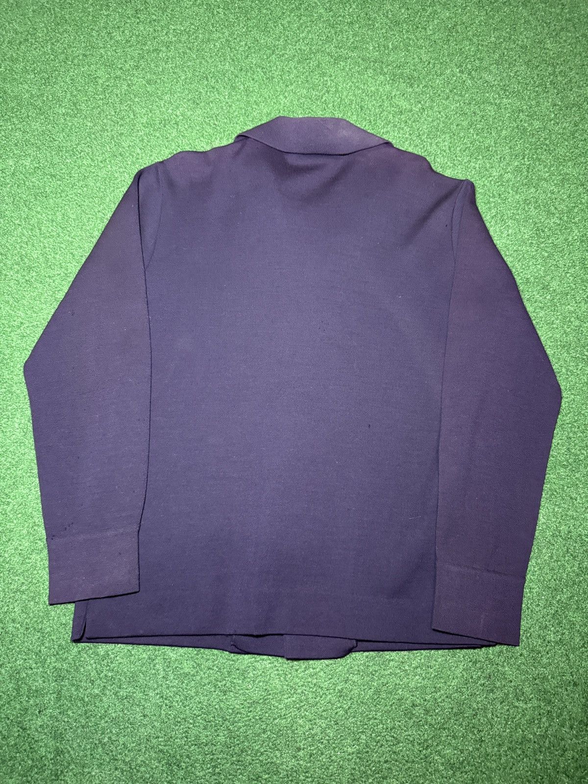 Pendleton Vintage 70s Pendleton Purple Wool Carigan Large Sweater Size US L / EU 52-54 / 3 - 3 Thumbnail