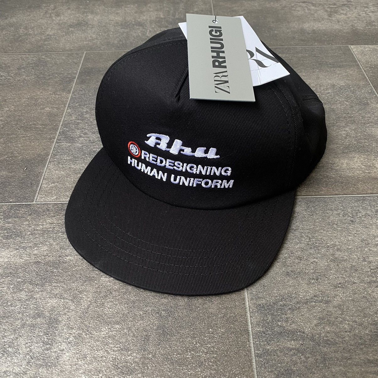 image of Rhude x Zara Hat Rude X Zara in Black, Men's