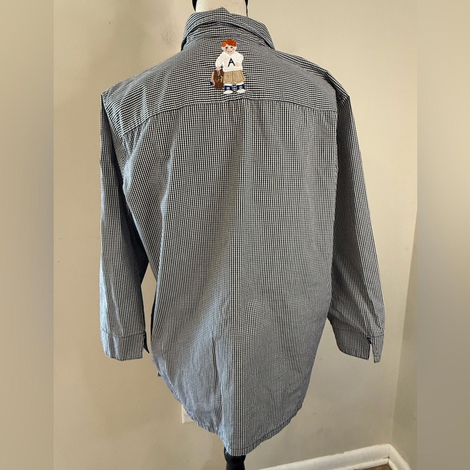 Other Bechamel top black white plaid ABC’s children embroidery M Size M / US 6-8 / IT 42-44 - 4 Thumbnail