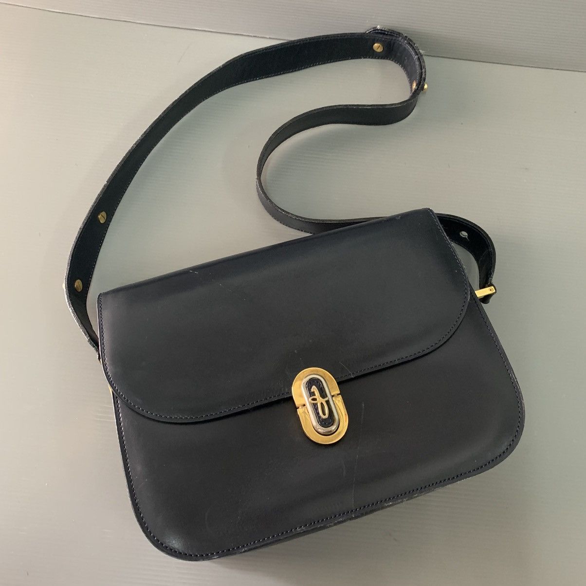 Branded Leather Montana Like Celine Box Design Bag Size ONE SIZE - 1 Thumbnail