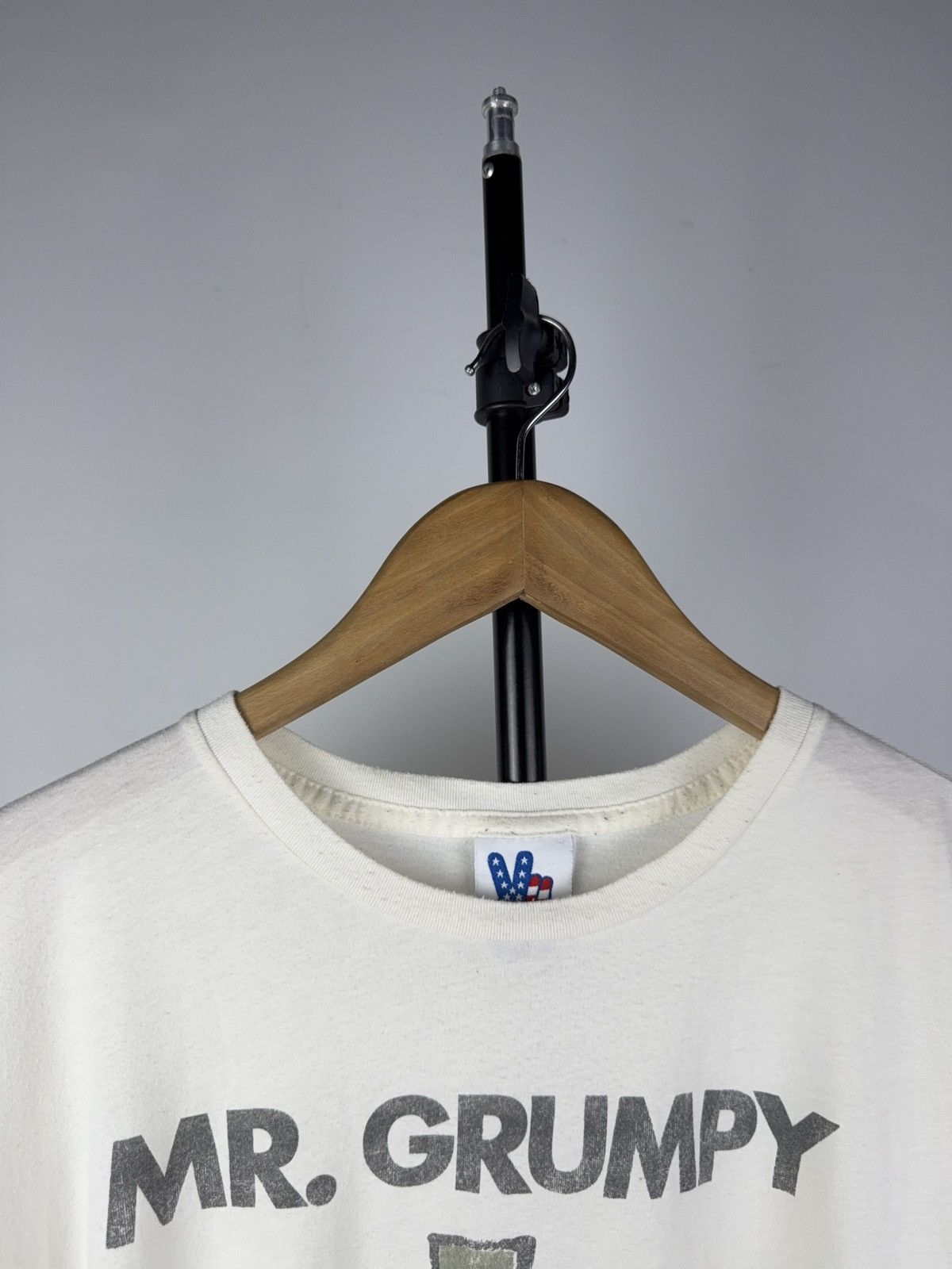 Cartoon Network Vintage 2008 Mr. Grumpy Cartoon Retro Logo Art Tee Shirt Size US L / EU 52-54 / 3 - 2 Thumbnail