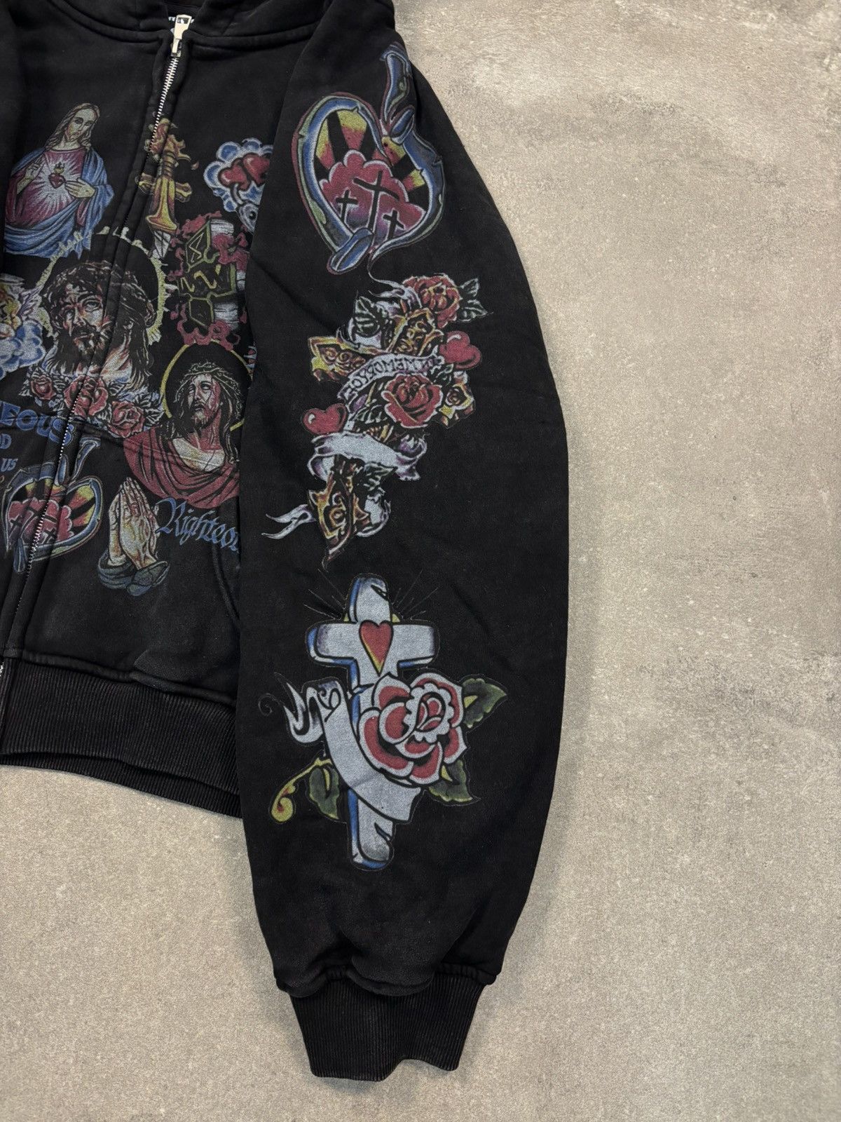 Other Righteous Risen King Zip Up Hoodie, Black Size US S / EU 44-46 / 1 - 6 Thumbnail