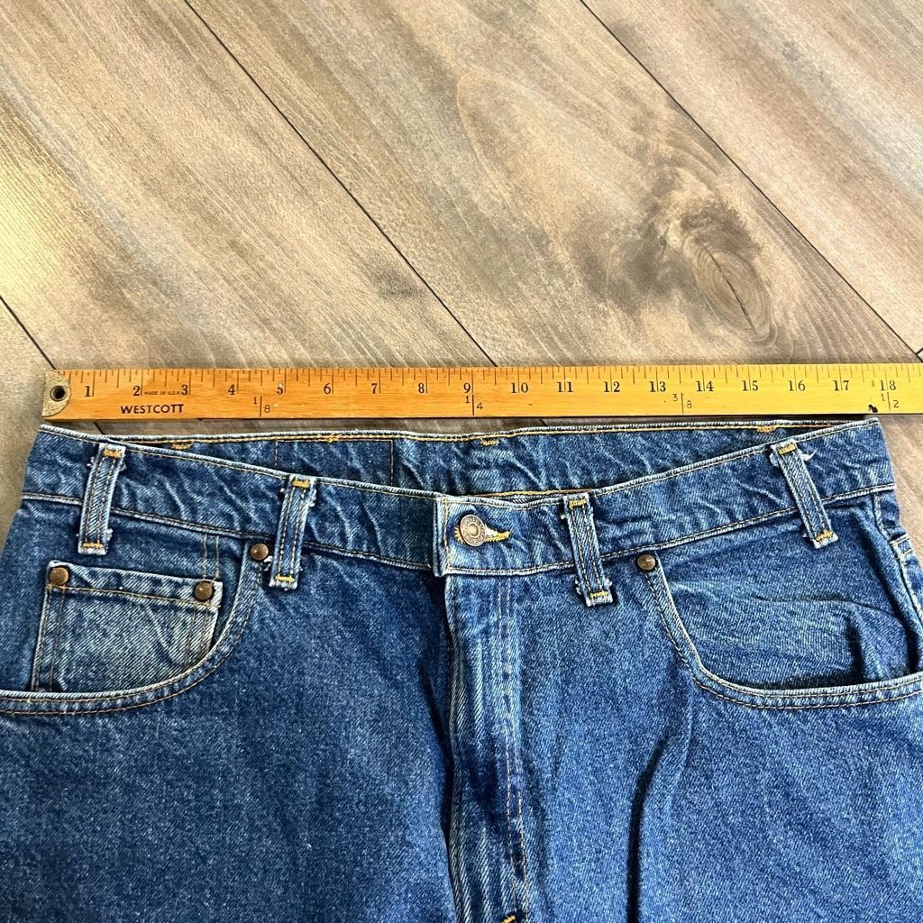 Levi's Vintage Levi 545 Blue Denim Casual Jeans Men 36x28.5 Size US 36 / EU 52 - 3 Thumbnail