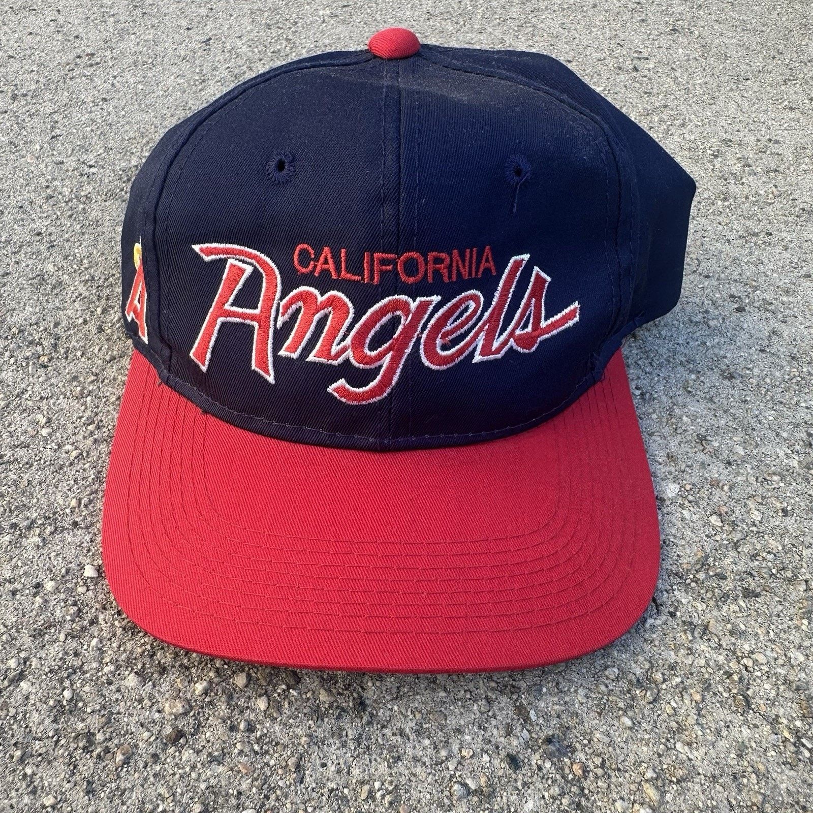 MLB × Sports Specialties × Vintage Vintage Sports Specialties California Angels Script Hat Size ONE SIZE - 1 Thumbnail