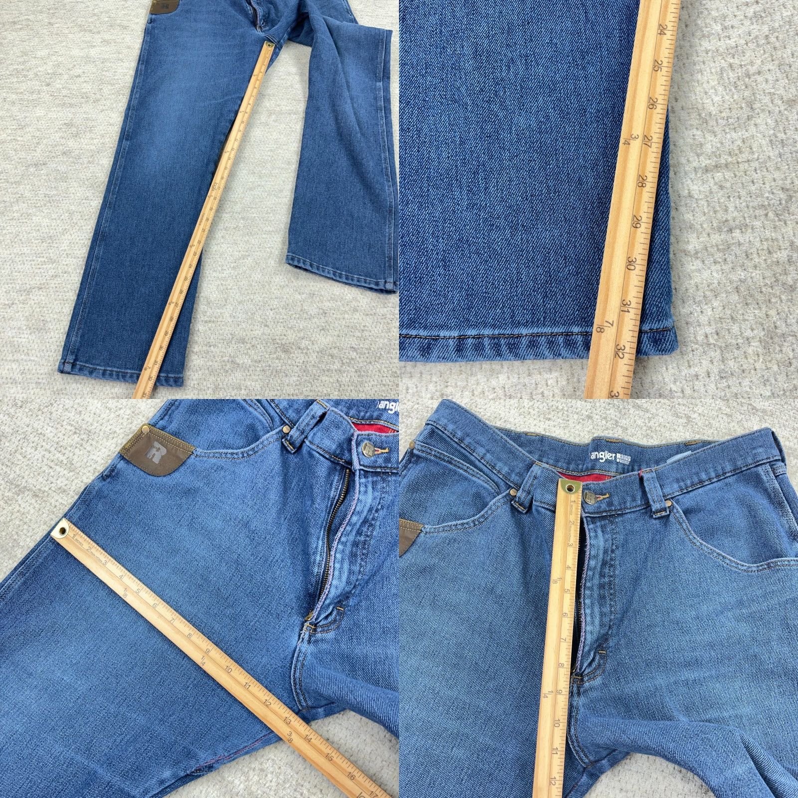 Wrangler Wrangler Riggs Jeans Men 38x304Relaxed Fit Straight Leg Advanced Comfort Work Size US 38 / EU 54 - 8 Thumbnail
