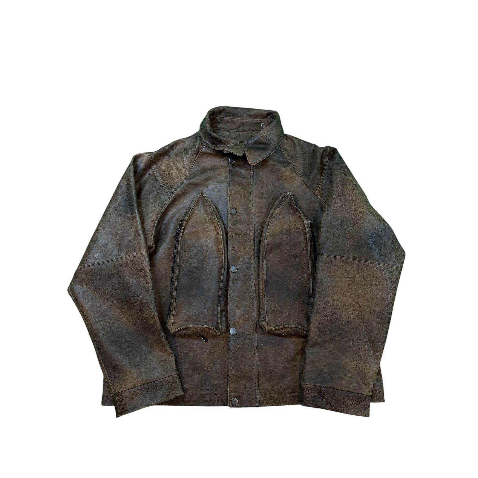 Other WDW Leather Brown Jacket Size US XL / EU 56 / 4 - 1 Thumbnail