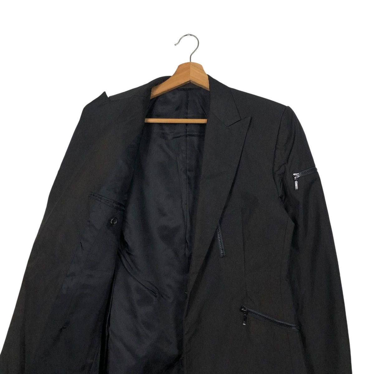Japanese Brand 🔥VINTAGE LONG JACKET ICONIC BLACK 5351 POUR LES HOMMES Size US M / EU 48-50 / 2 - 13 Thumbnail