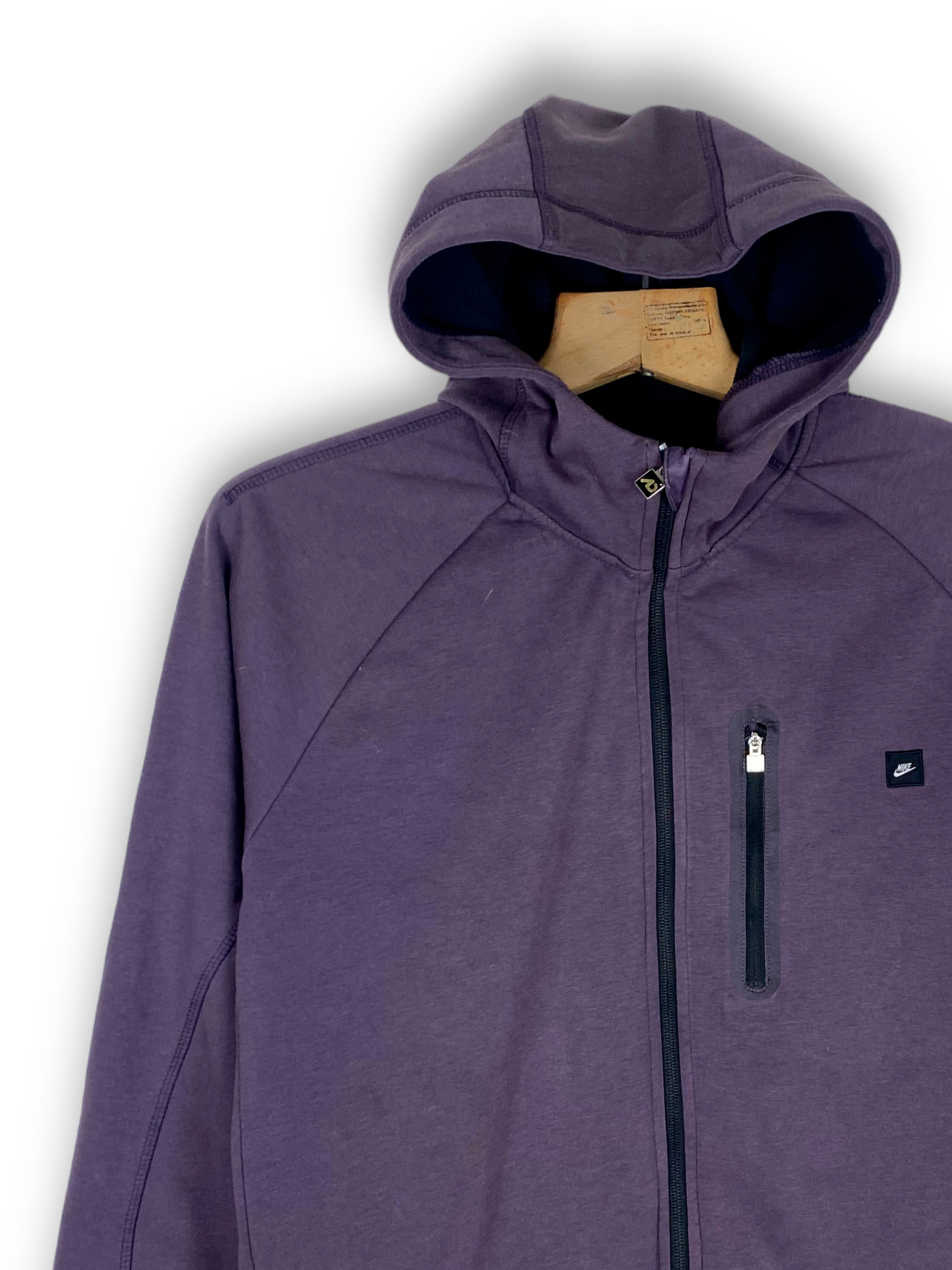 Nike Vintage NIKE AD Purple Faded Tech Zip M479 Size US L / EU 52-54 / 3 - 3 Thumbnail
