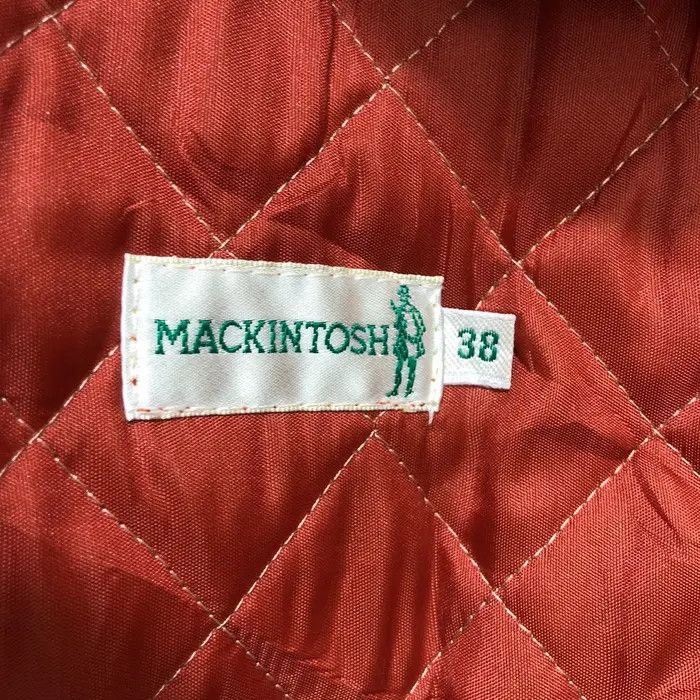 Vintage Vtg 90’ MACKINTOSH SCOTLAND QUILTED Parka Trench Coat Jacket Size L / US 10 / IT 46 - 9 Thumbnail