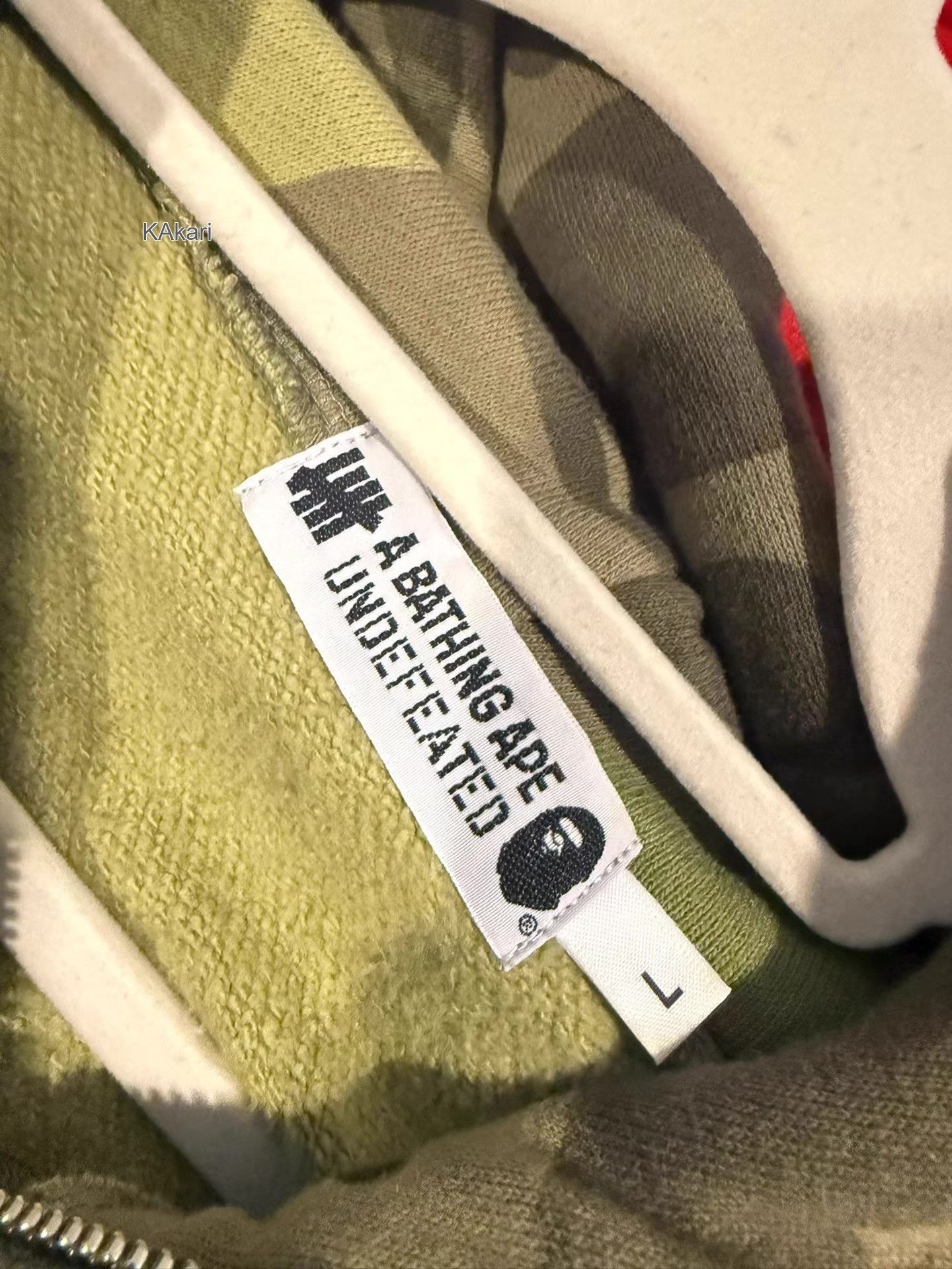 Bape Multi Camo Zip-Up Hoodie Size US L / EU 52-54 / 3 - 5 Thumbnail