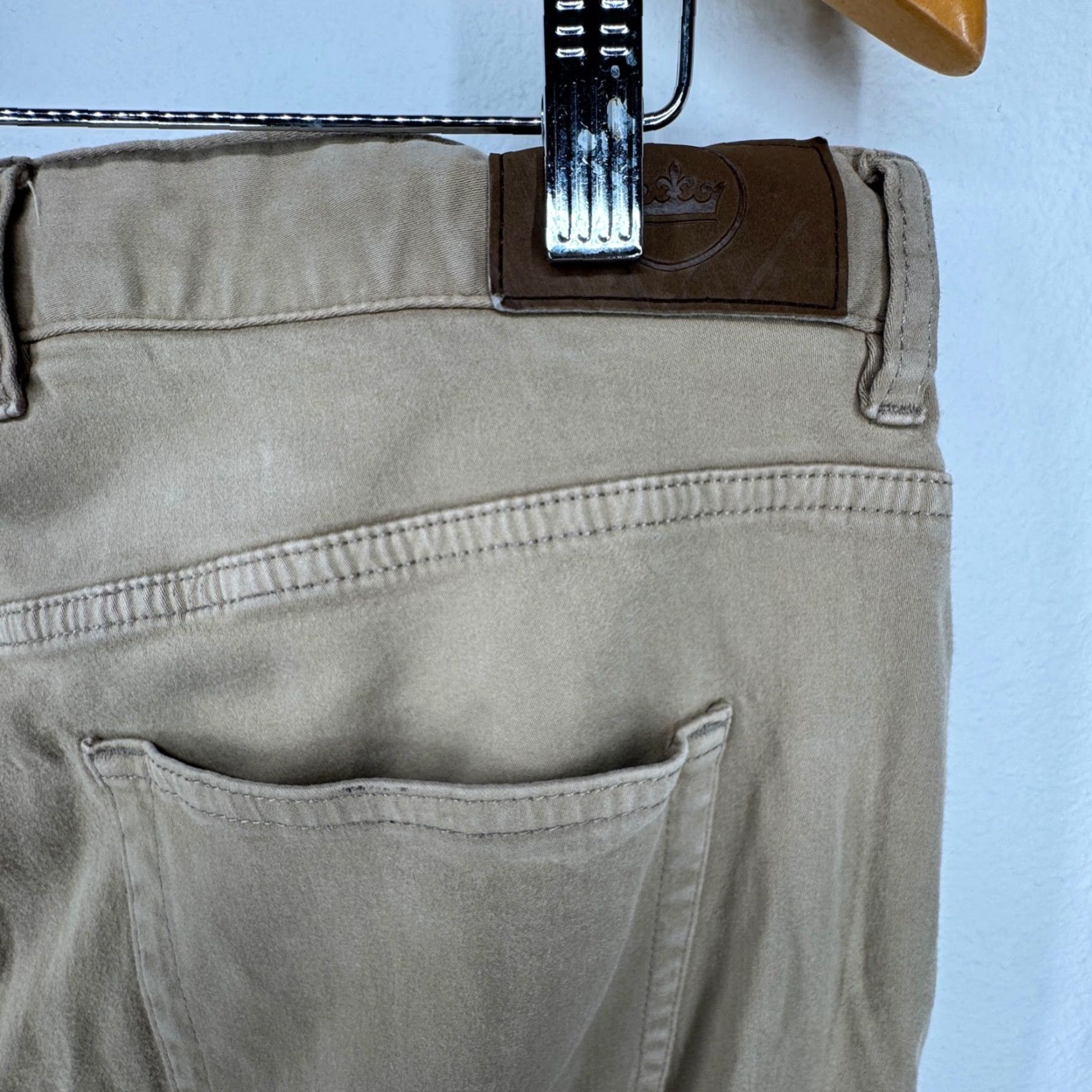 Peter Millar Peter Millar Pants Men 36x28 Chino 5 Pocket Straight Leg Tan Beige Wicking Stretch Casual Workwear Golf Size US 36 / EU 52 - 6 Thumbnail