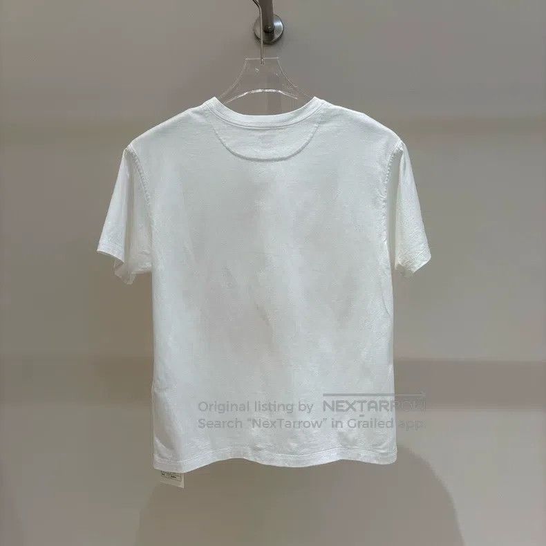 Hermes Hermes White floral short sleeves Size XS / US 0-2 / IT 36-38 - 2 Thumbnail