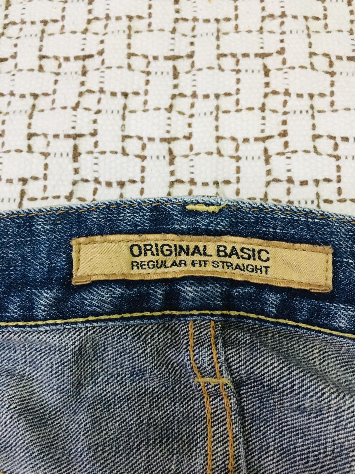 Japanese Brand × Uniqlo Uniqlo Regular Fit Straight Jeans (16) Size US 35 - 10 Thumbnail