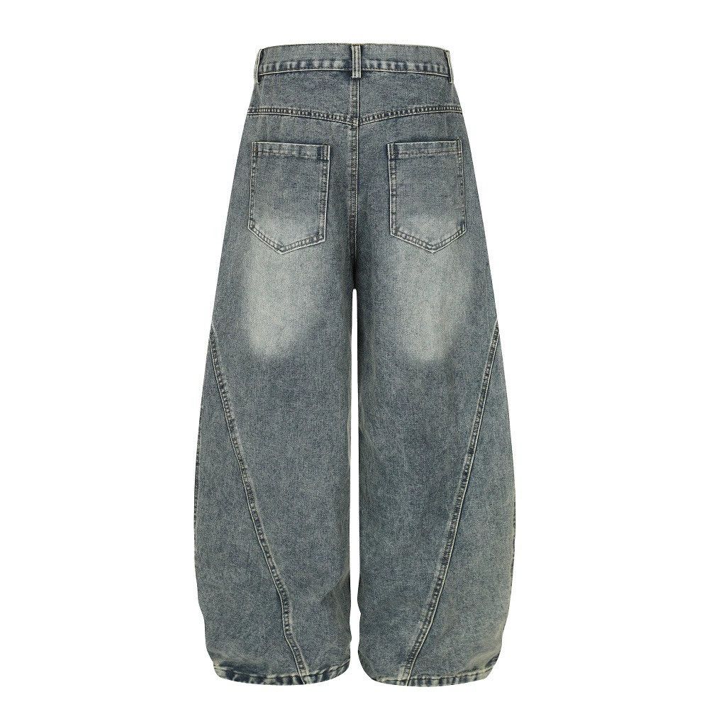Vintage Men's vintage washed distressed punk leopard scimitar jeans Size US 32 / EU 48 - 2 Thumbnail