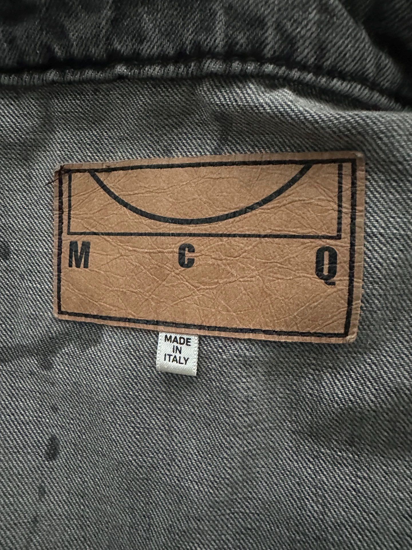 Alexander McQueen Alexander McQueen McQ Splatter Wash Denim Jacket Size US L / EU 52-54 / 3 - 4 Thumbnail