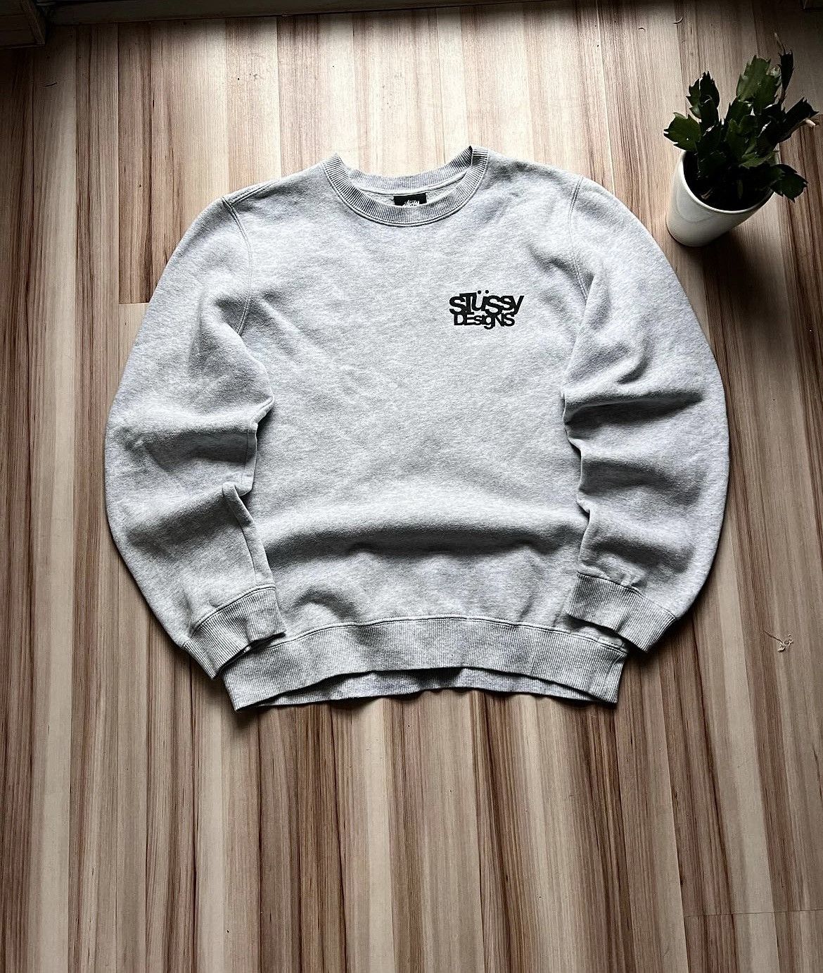 Stussy stüssy crewneck sweatshirt y2k swag rap Size US S / EU 44-46 / 1 - 2 Thumbnail