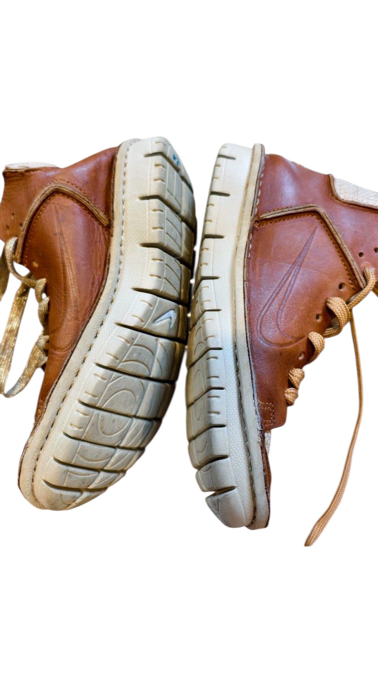 Nike Nike Leather & Canvas Sneakers Size US 6.5 / IT 36.5 - 3 Thumbnail