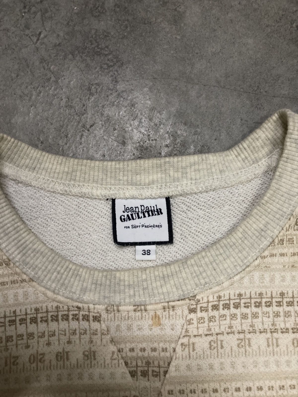 Jean Paul Gaultier Jean Paul Gaultier for Sept Premieres Sweatshirt Size US M / EU 48-50 / 2 - 7 Thumbnail