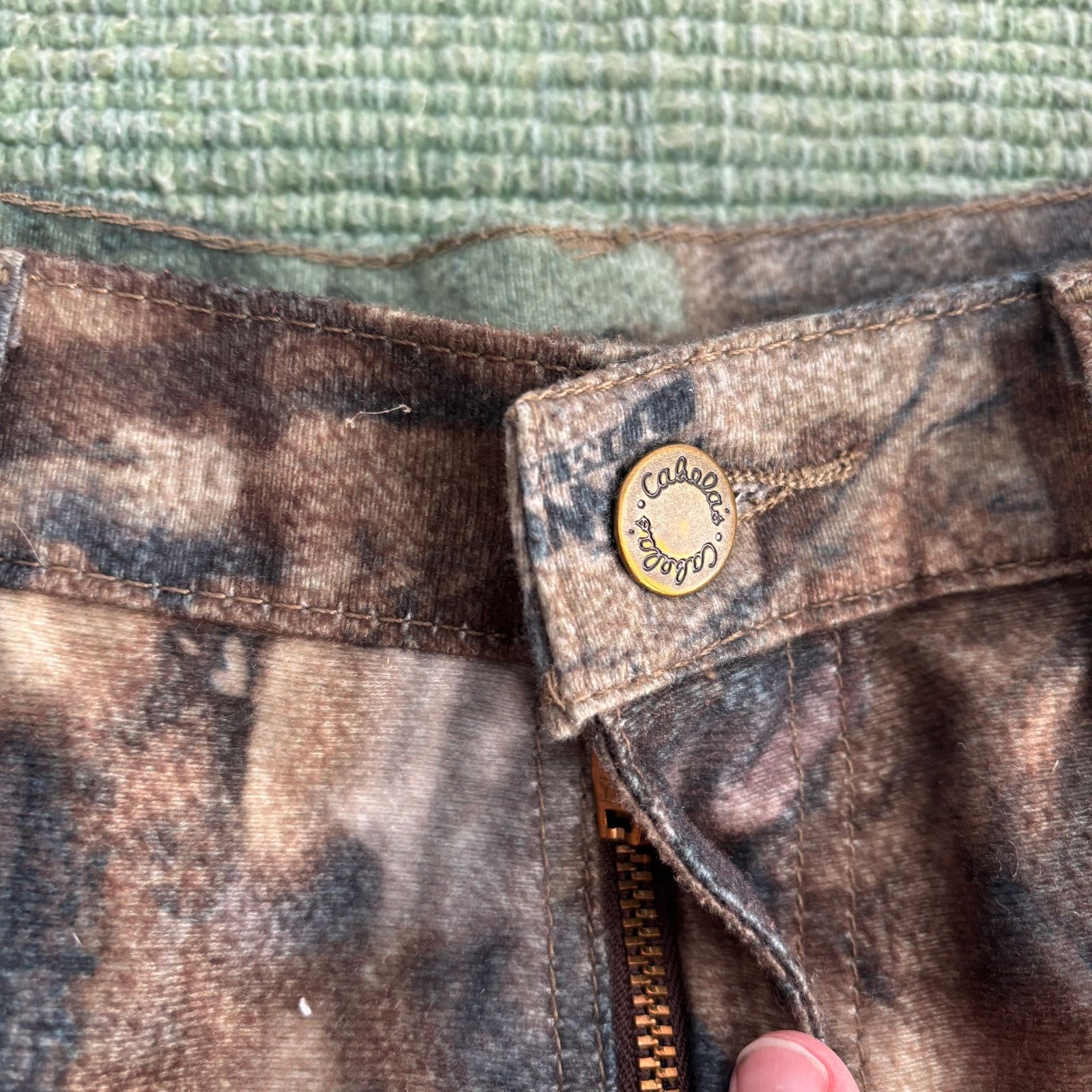 Cabelas × Vintage Vintage 2000s Cabela's camo straight leg cargo pants 34x30 Size US 34 / EU 50 - 3 Thumbnail