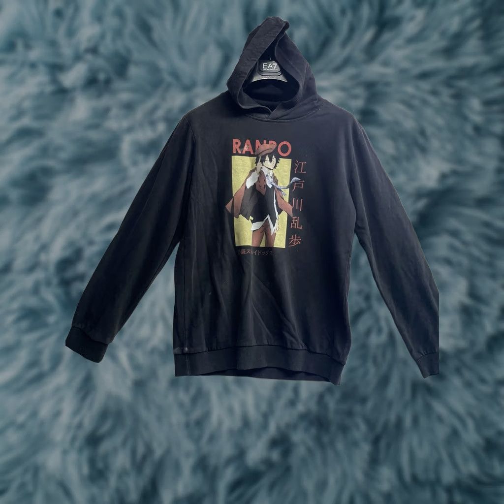 STRAYE Bungo Stray Dogs Hoodie Anime Ranpo Edogawa L Large Used Unbranded Unisex Adults Black Pullover Shirt/Hoodie Size US L / EU 52-54 / 3 - 1 Thumbnail