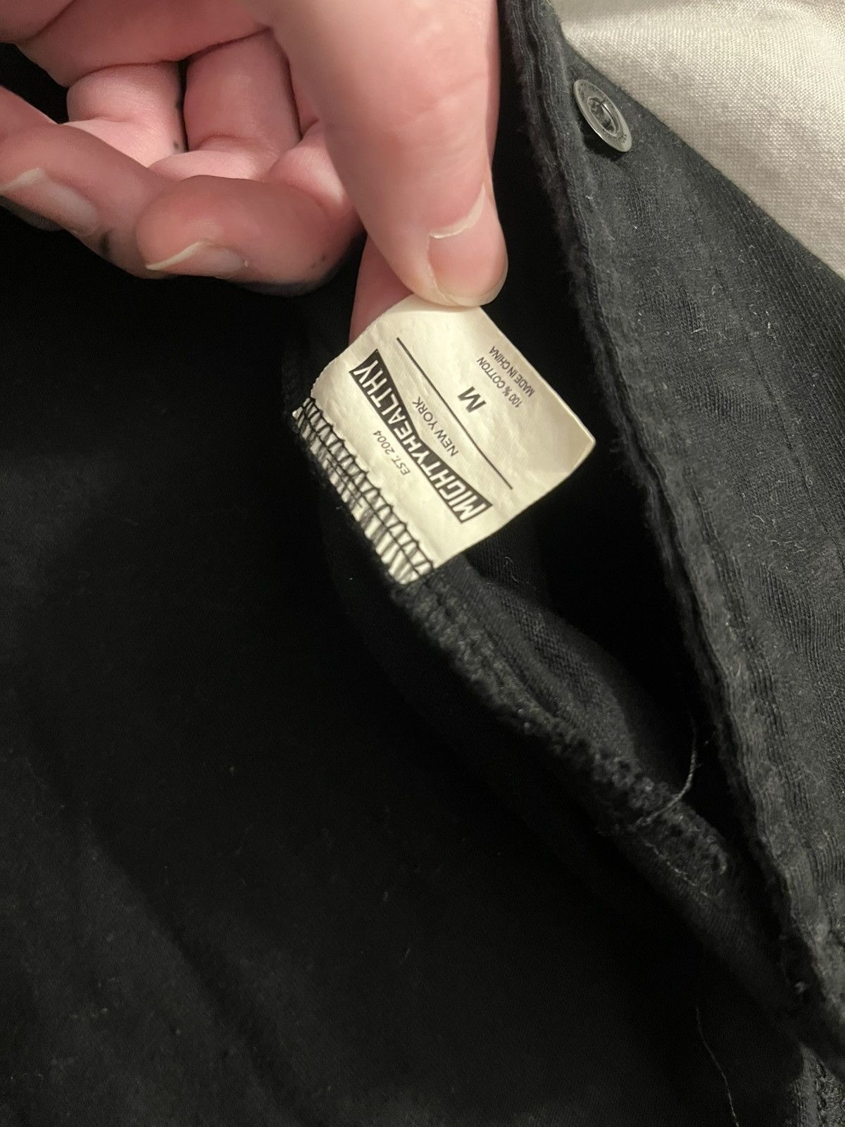 Mighty Healthy Mighty healthy black button up Size US M / EU 48-50 / 2 - 8 Thumbnail