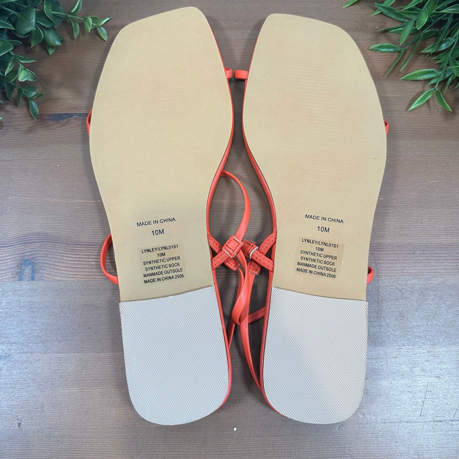 Steve Madden NWOT Steve Madden Women's Lynley Orange Sandals Size 10 Size US 10 / IT 40 - 6 Thumbnail