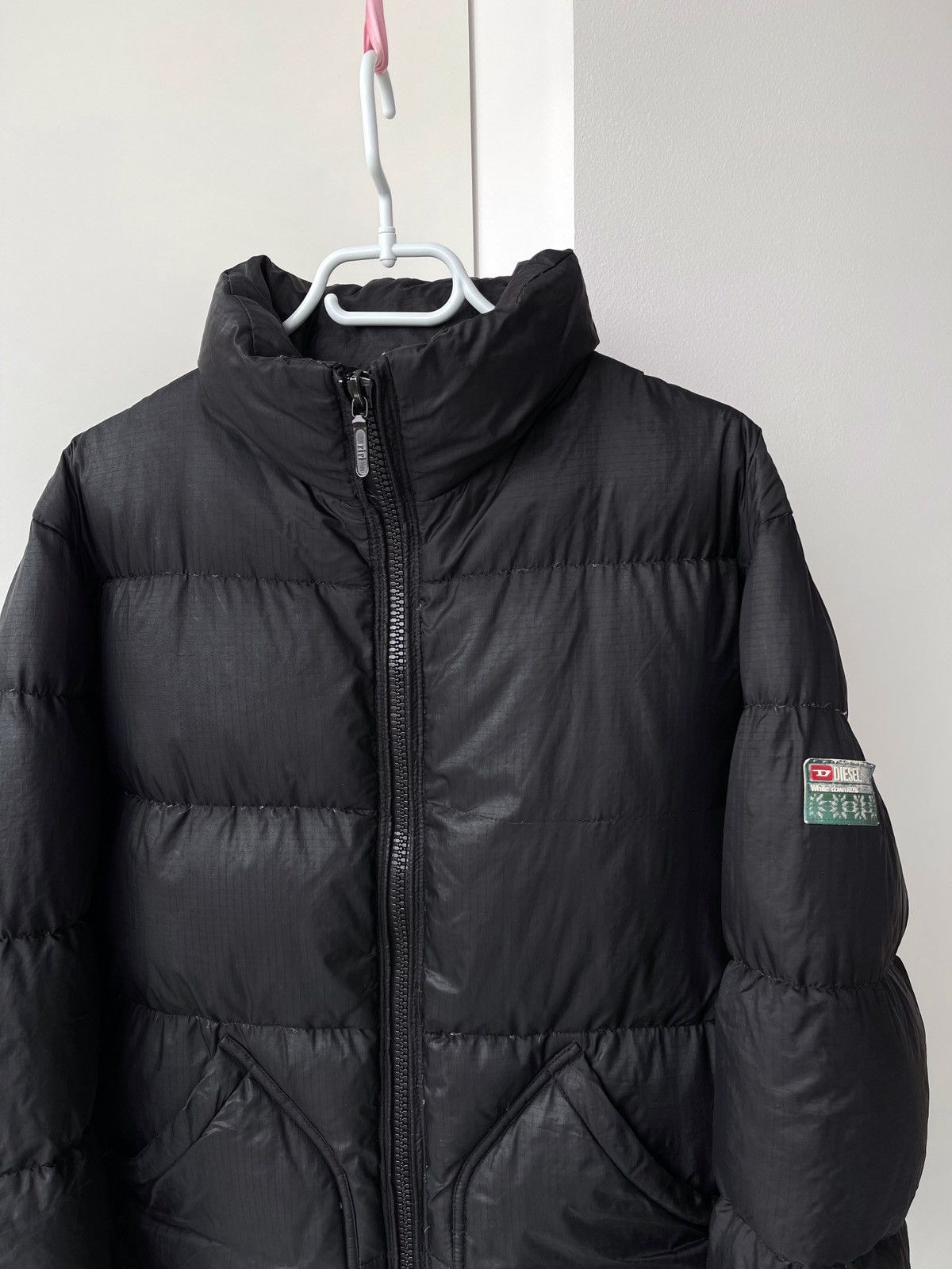 Diesel × Vintage Vintage 90’s Diesel Y2k Puffer Jacket Size US M / EU 48-50 / 2 - 3 Thumbnail