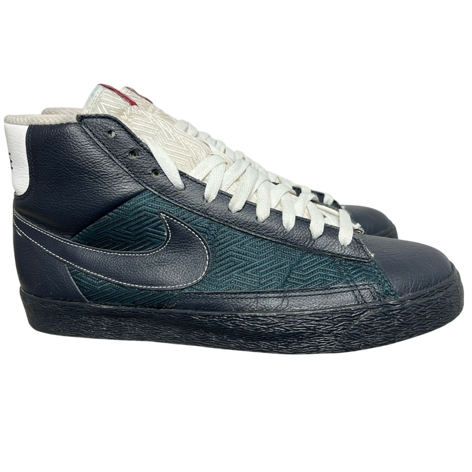 Nike Size 11 - Nike Blazer High SP Dark Obsidian 2010 Release Size US 11 / EU 44 - 2 Thumbnail