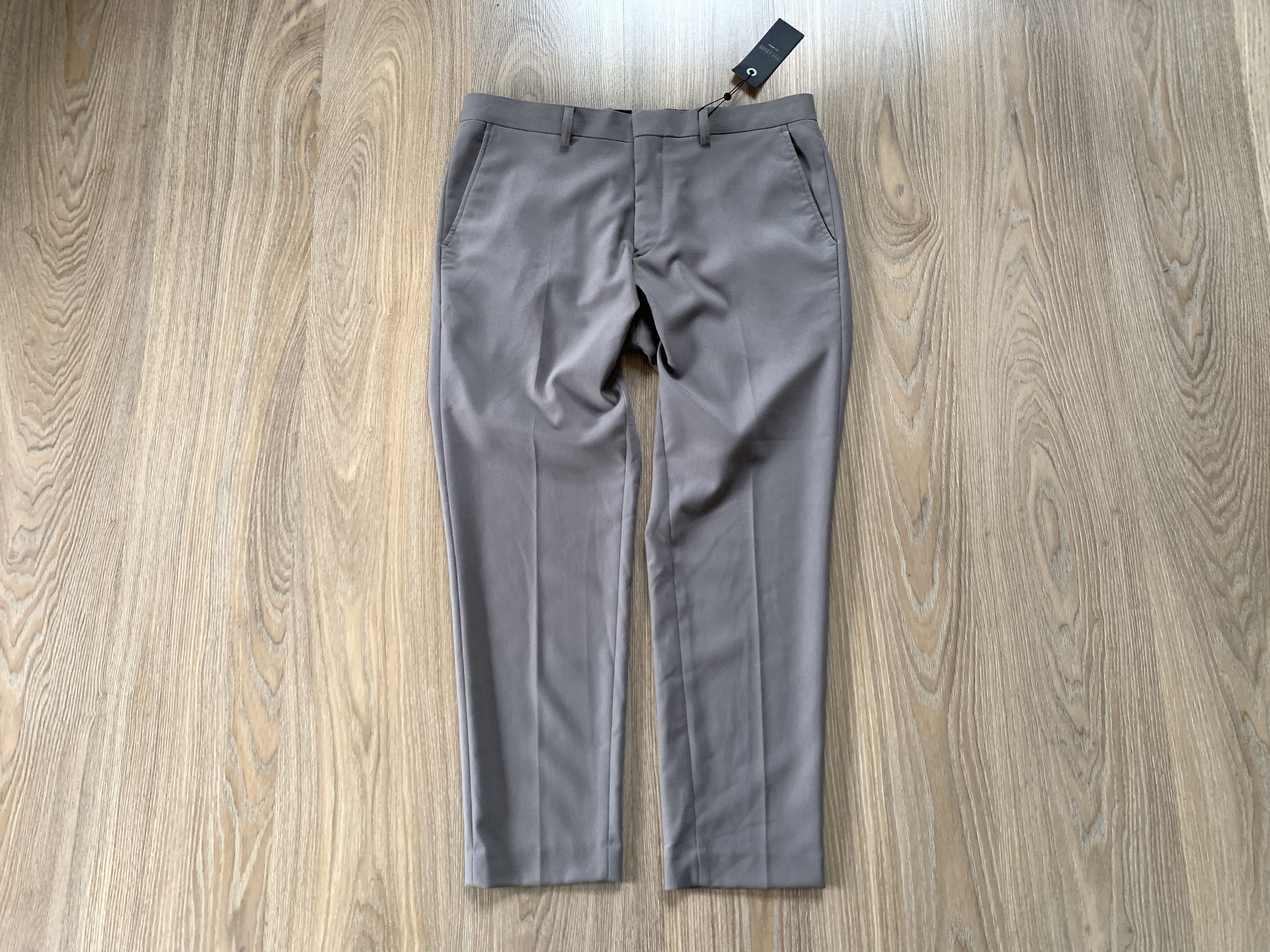 Designer × ONLY & SONS Only & Sons Skinny Grey Trousers Pants Size US 34 / EU 50 - 2 Thumbnail