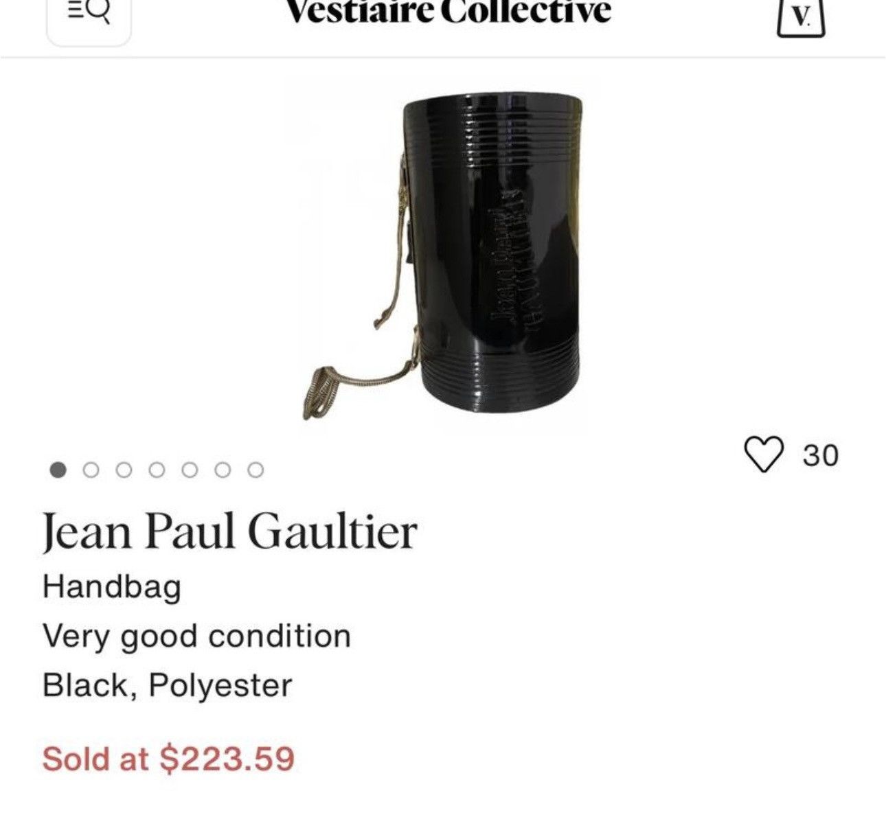 Jean Paul Gaultier Jean PAUL GAULTIER mini bag Size ONE SIZE - 5 Thumbnail