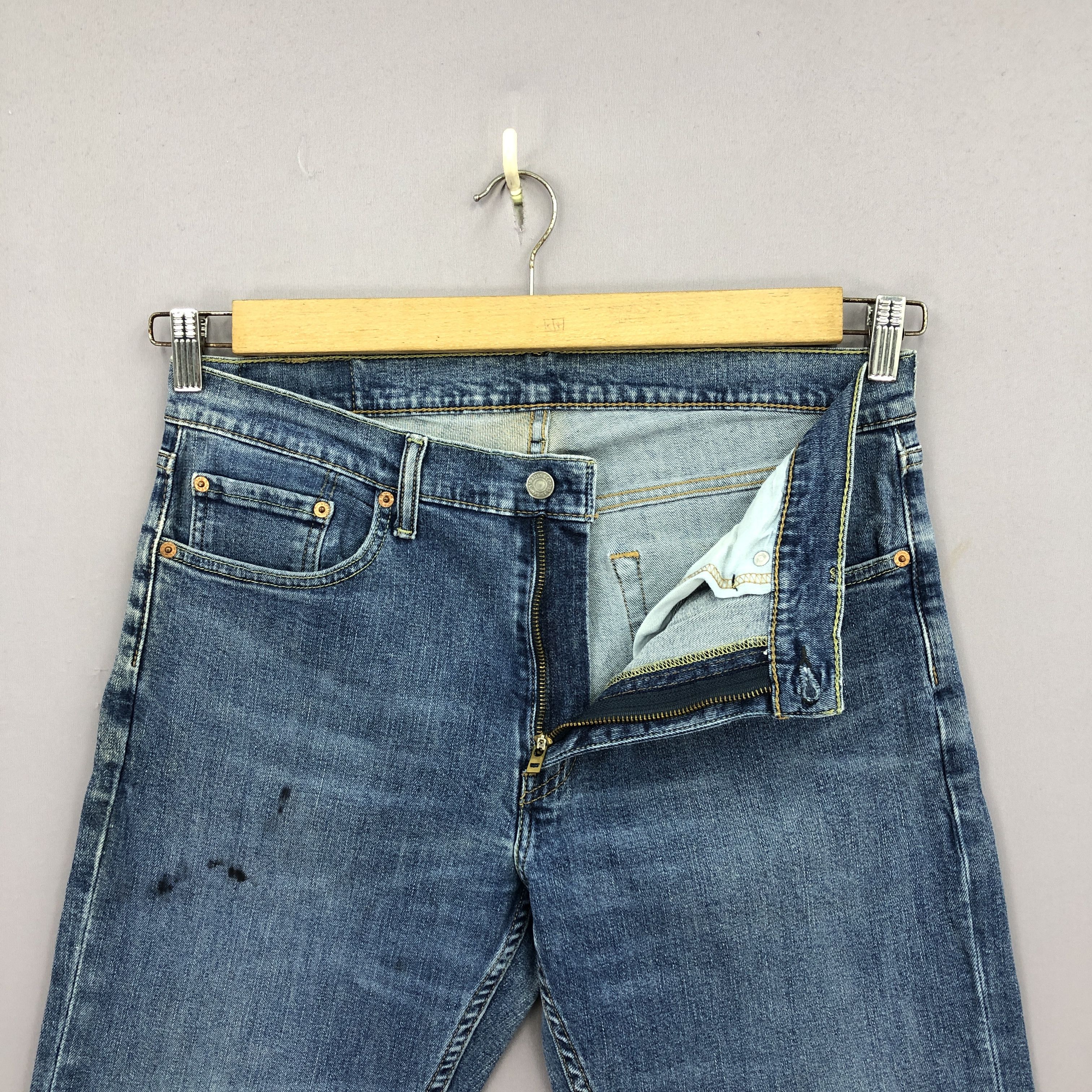 Levi's Vintage Levis Light Wash Jeans Levi's Wash Denim BS47140 Size US 32 / EU 48 - 5 Thumbnail