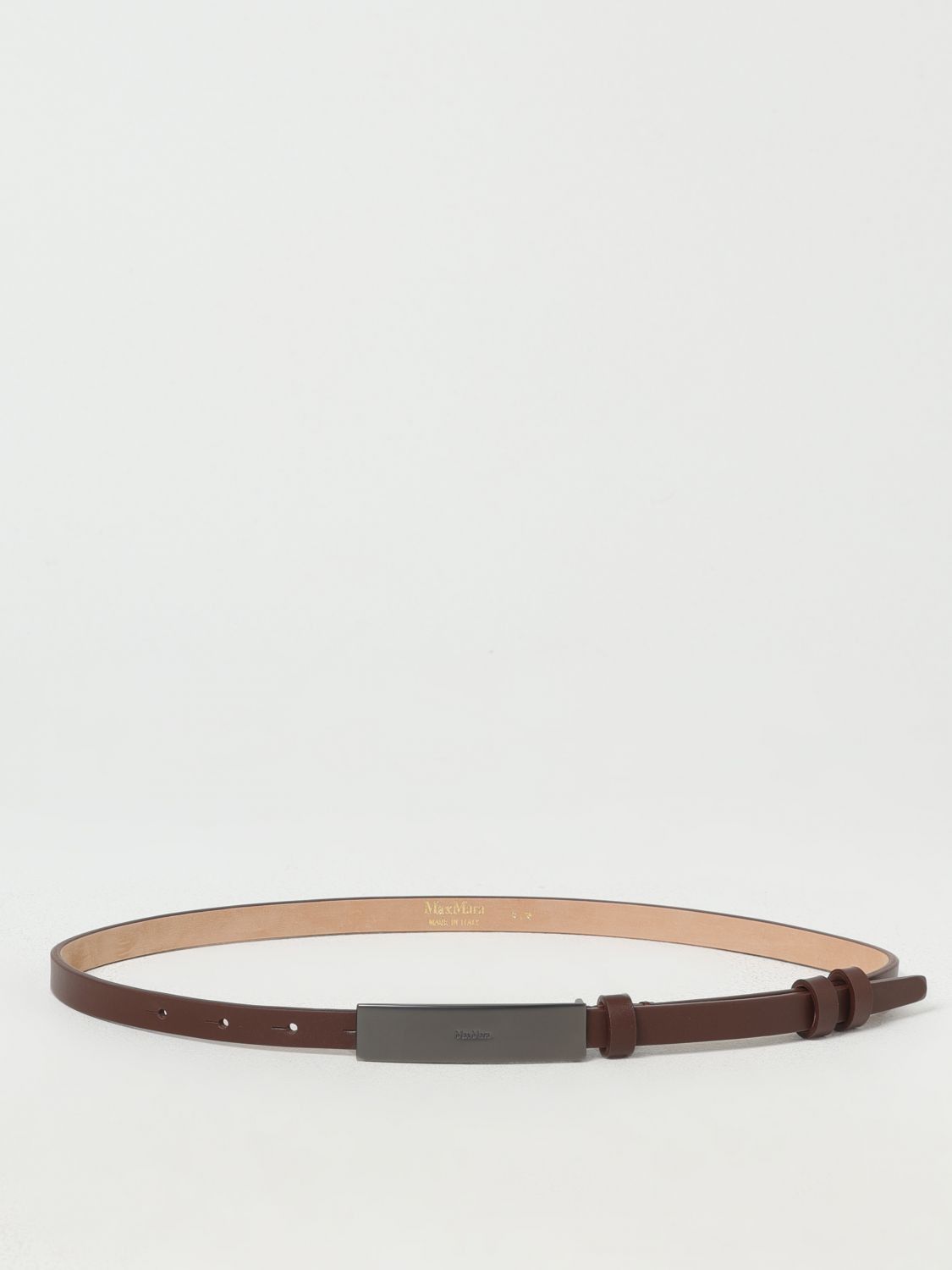 Max Mara Max Mara Belt Woman Brown Size ONE SIZE - 1 Thumbnail