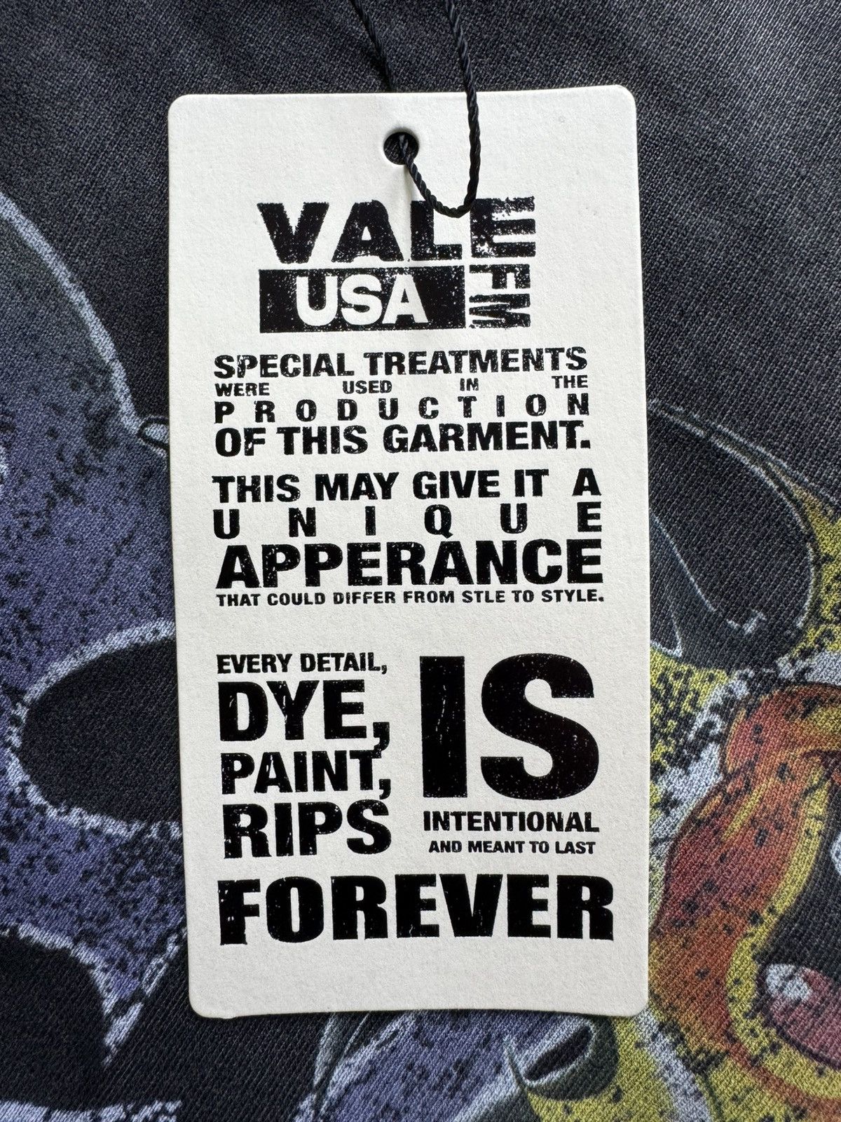 Vale Vale Forever Fury Big Tee Black Valley Dreams Size US XL / EU 56 / 4 - 13 Thumbnail